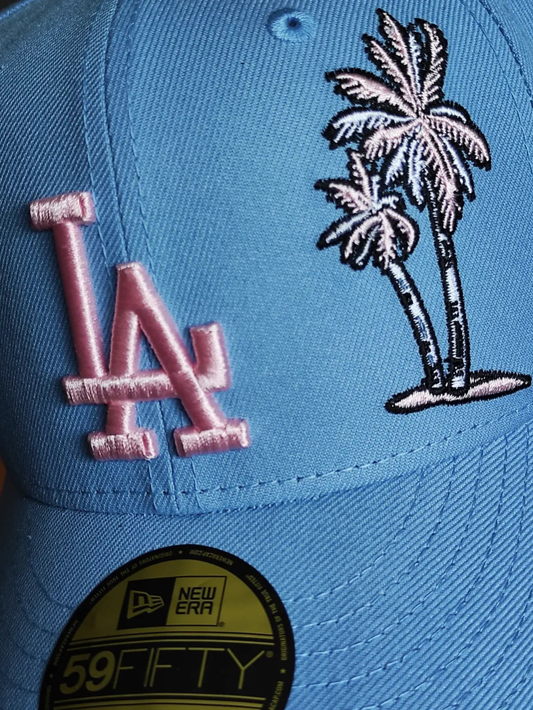 New Era Los Angeles Dodgers 🌴 🌮 azul cielo 59FIFTY