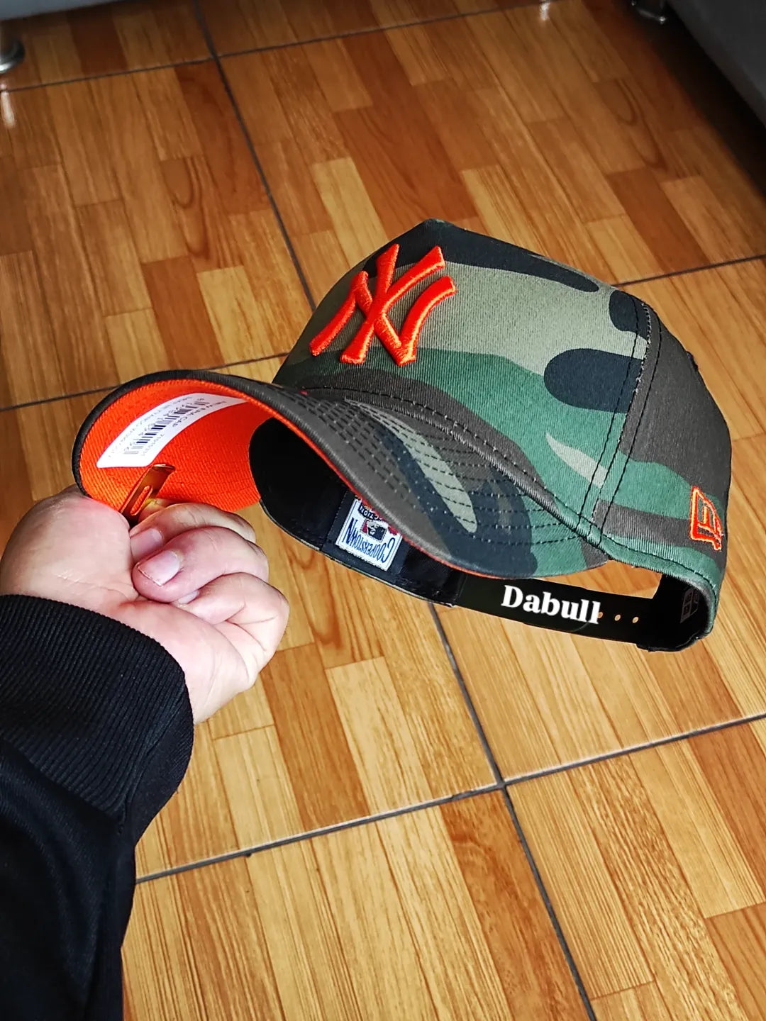 Gorra New Era New York Yankees World Series 1999 Edición Camuflaje 9Forty A-Frame Snapback