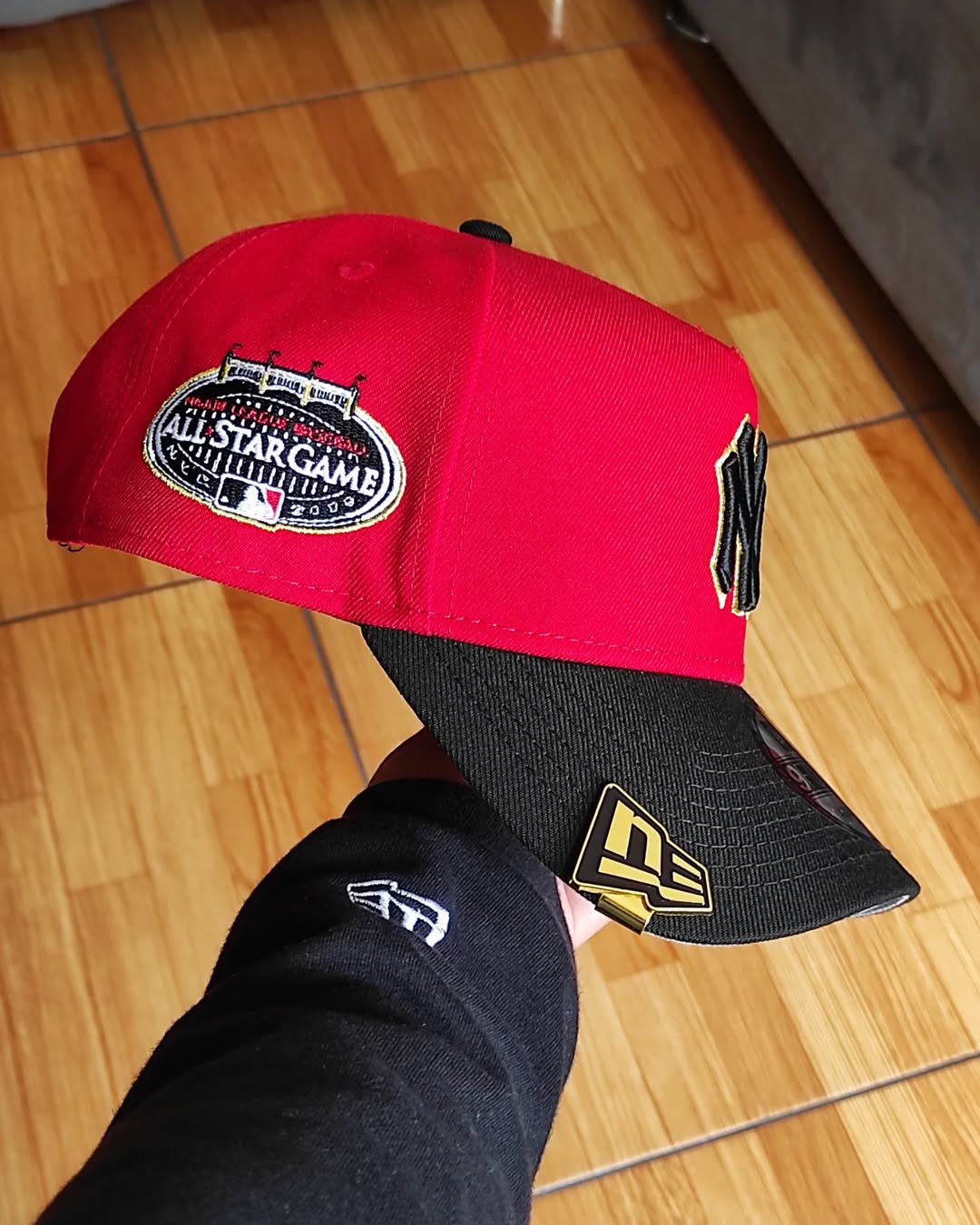 New Era New York Yankees All Star Game negra roja 9 FORTY A-FRAME