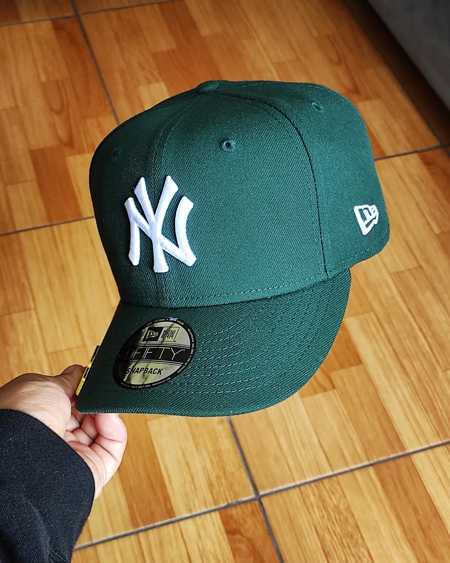 New Era New York Yankees Serie Mundial 1999 verde oscuro 9 FIFTY Snapback