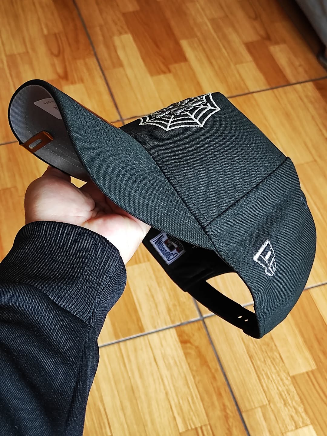 Gorra New Era New York Mets Spider Black Edition 9Forty A-Frame Snapback