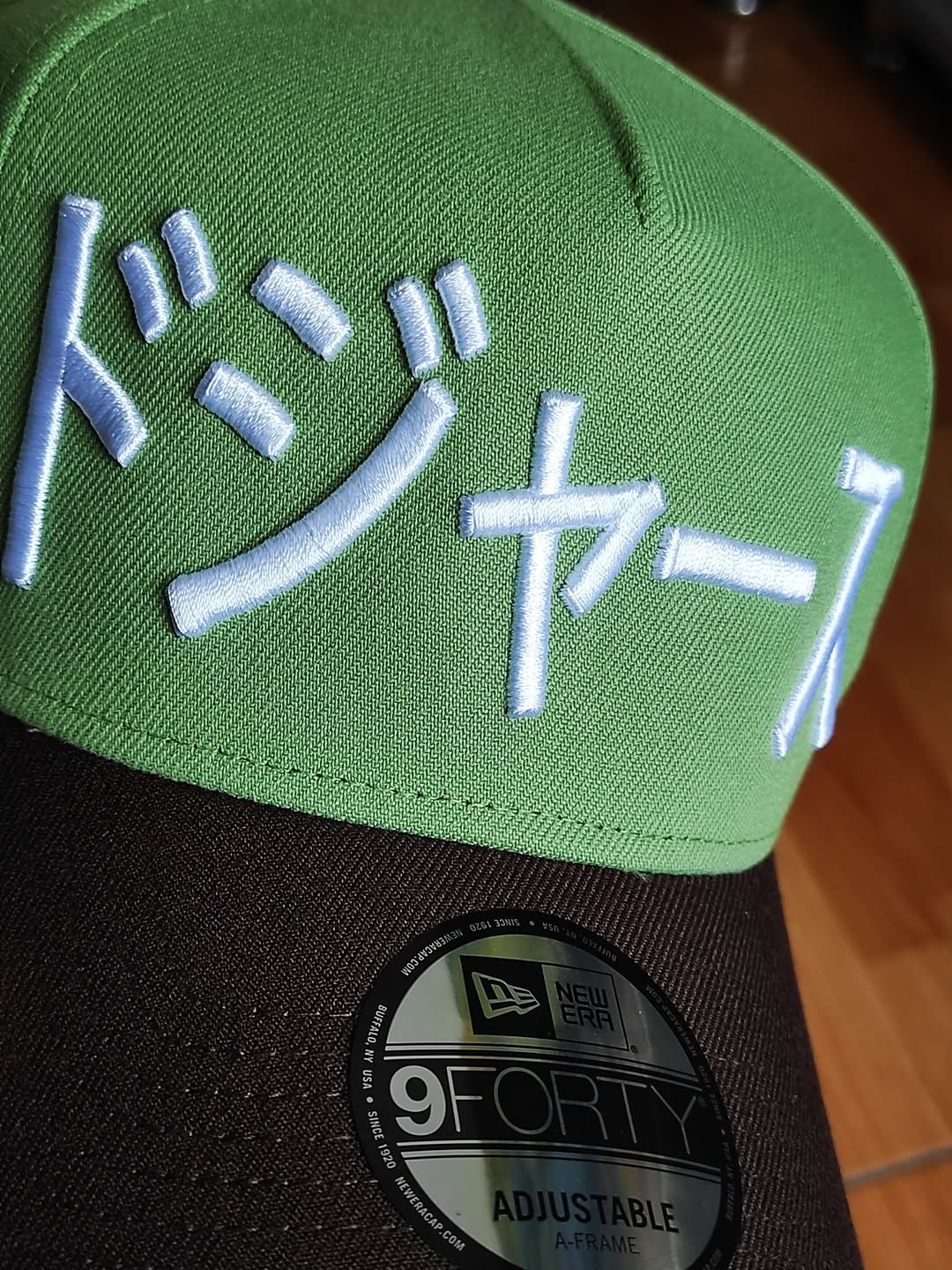 Gorra New Era Los Angeles Dodgers Tokyo Series matcha verde 9forty A-FRAME