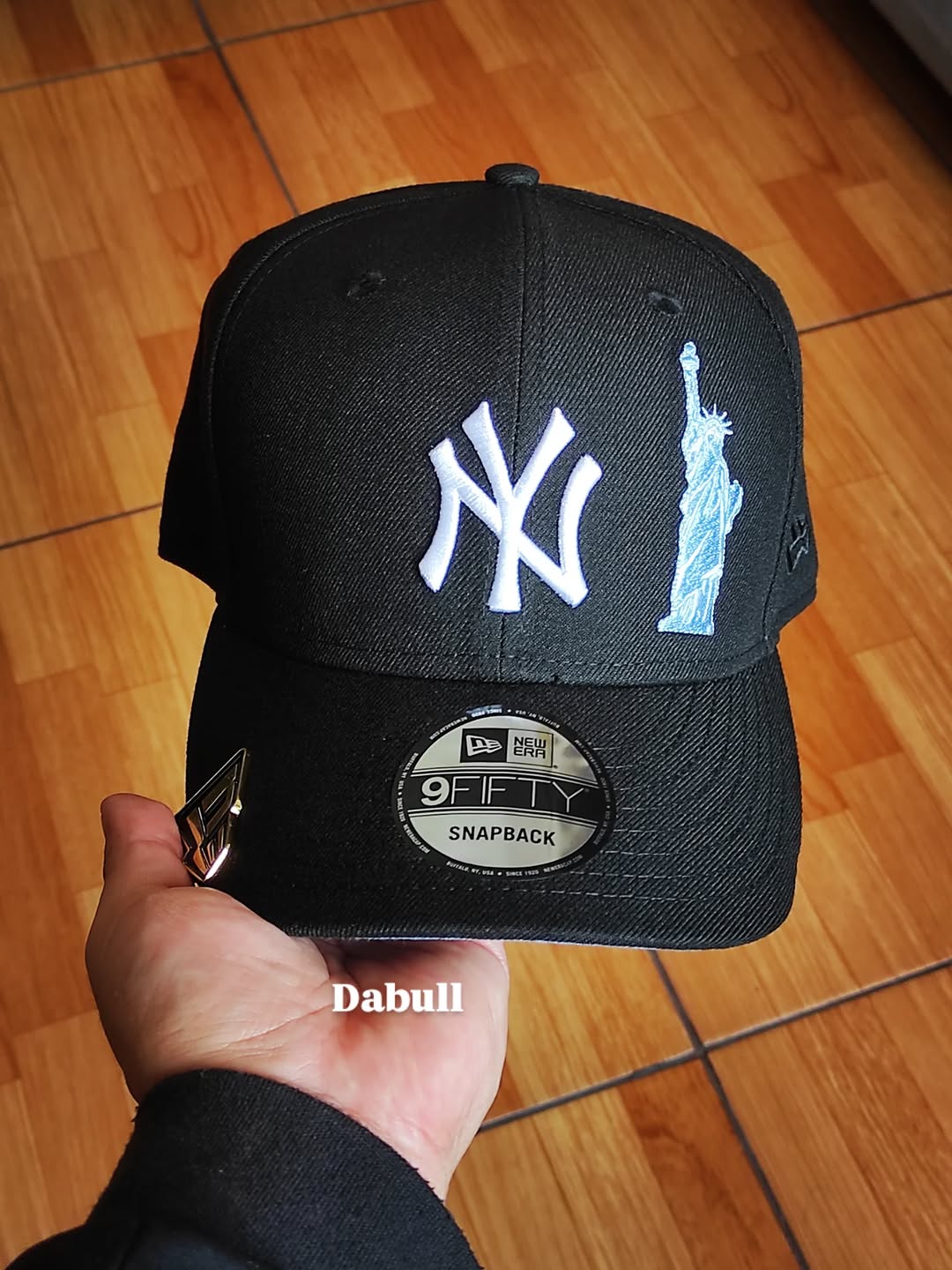 Gorra New Era 9forty snapback de los New York Yankees liberty🗽 color negro cielo 🇺🇸