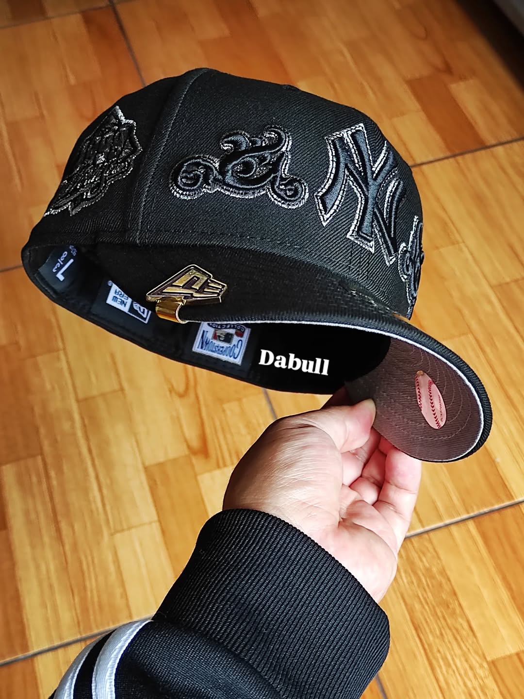 NEW ERA NEW YORK YANKEES WORLD SERIES 1999 NEGRA METÁLICA 59FIFTY