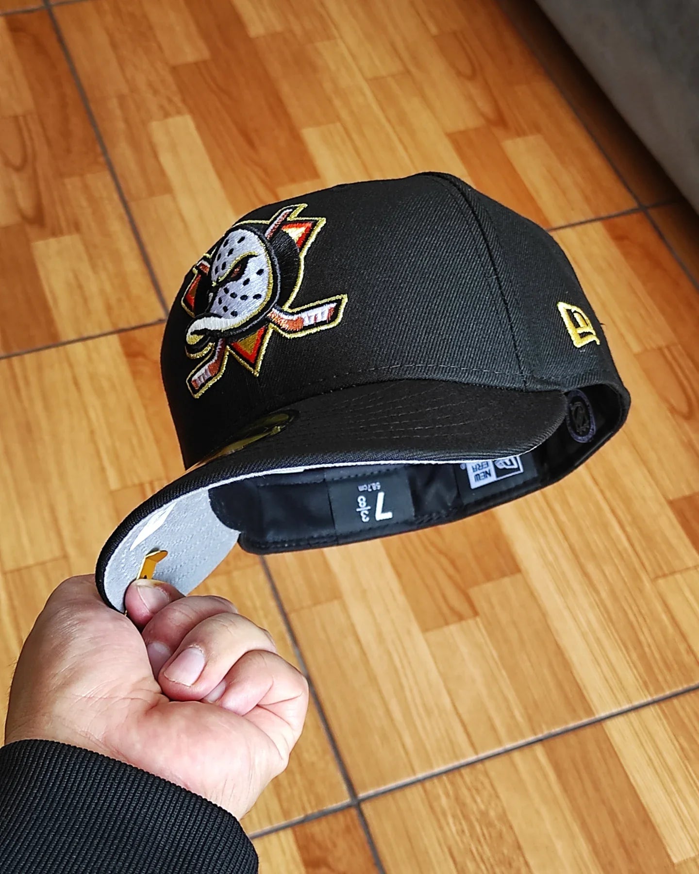 New Era Anaheim Ducks Edición 30 Aniversario NEGRO 59Fifty Ajustada