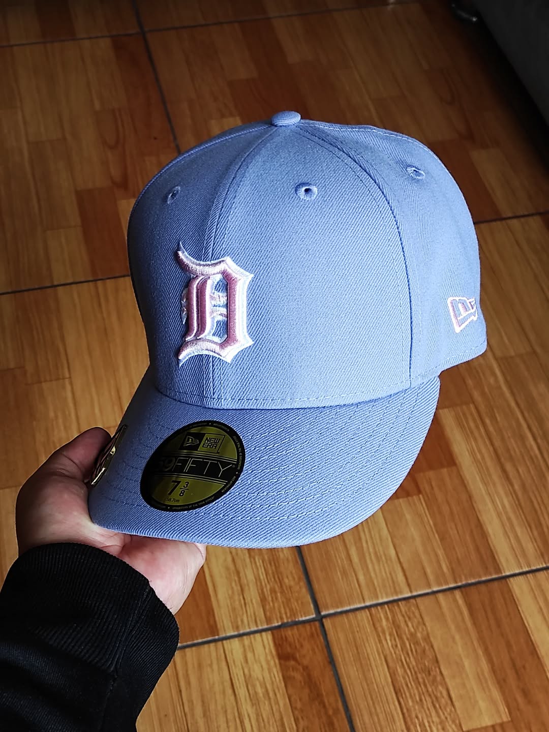 Gorra Ajustada 59FIFTY MLB Detroit Tigers Pastel Púrpura New Era