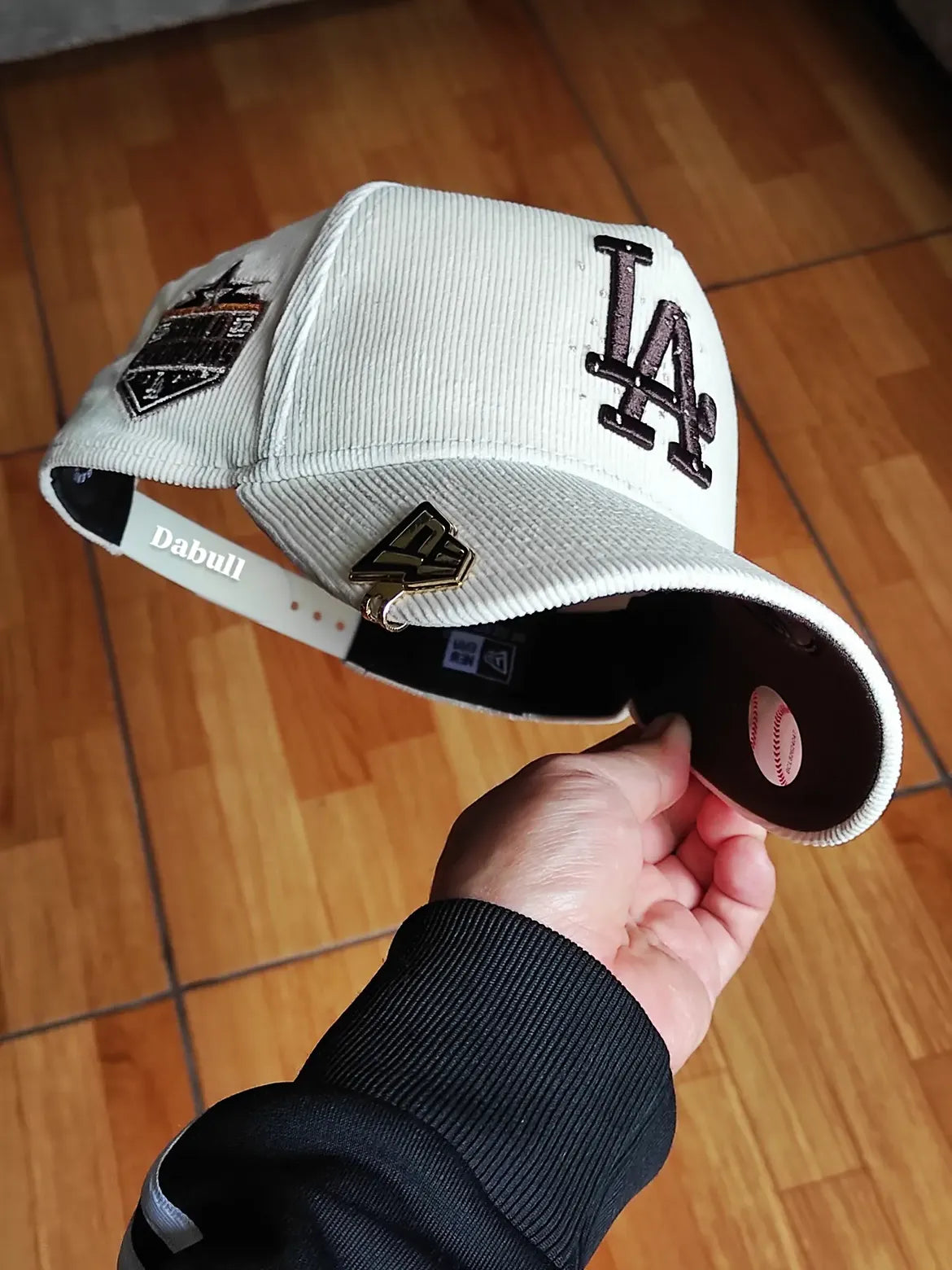 New Era 9FORTY A-Frame Snapback Los Angeles Dodgers 2020 world series corduroy