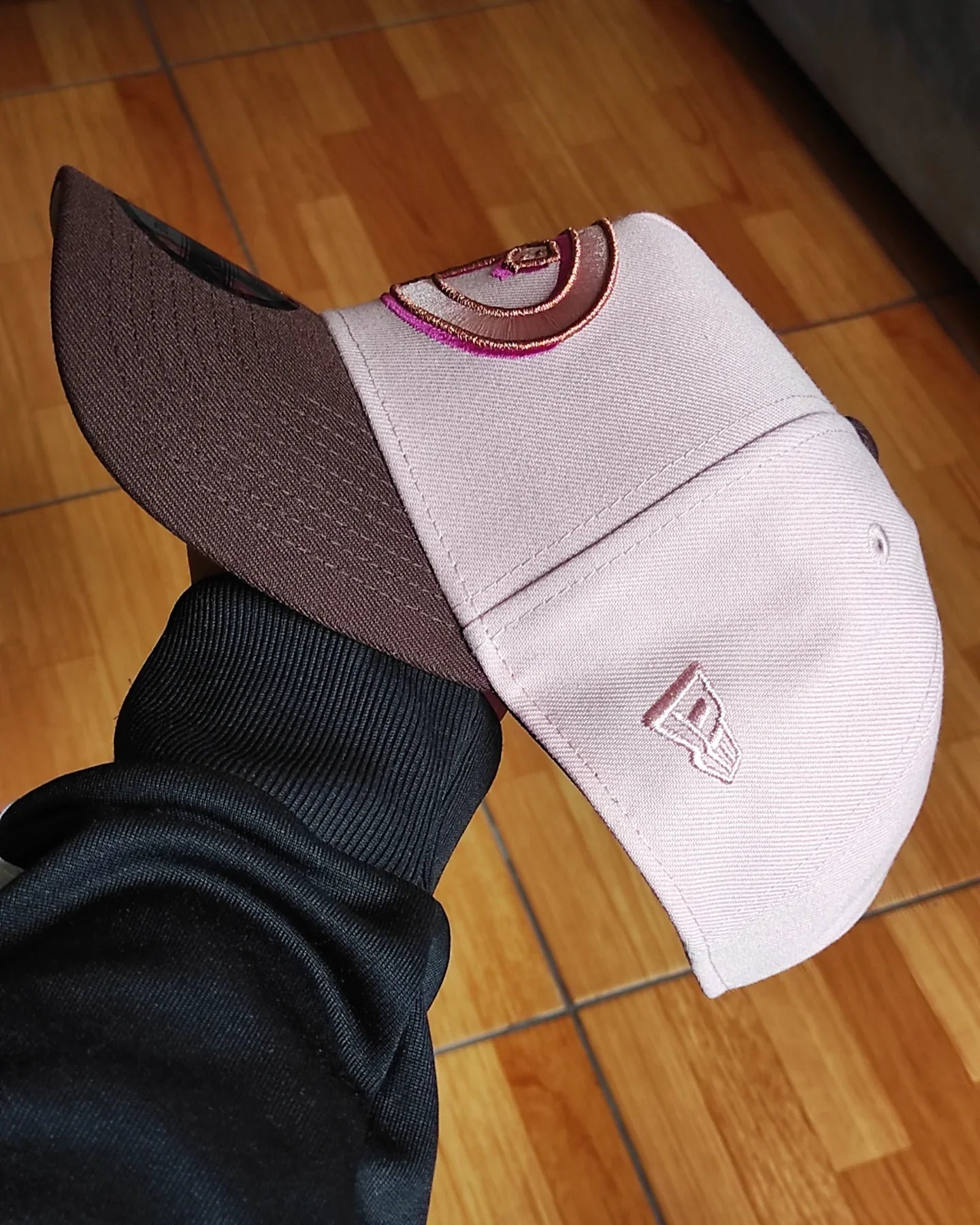 Gorra con broche New Era Arizona Diamondbacks de la temporada inaugural de 1998, rosa y marrón, modelo 9FORTY A Frame 🍨