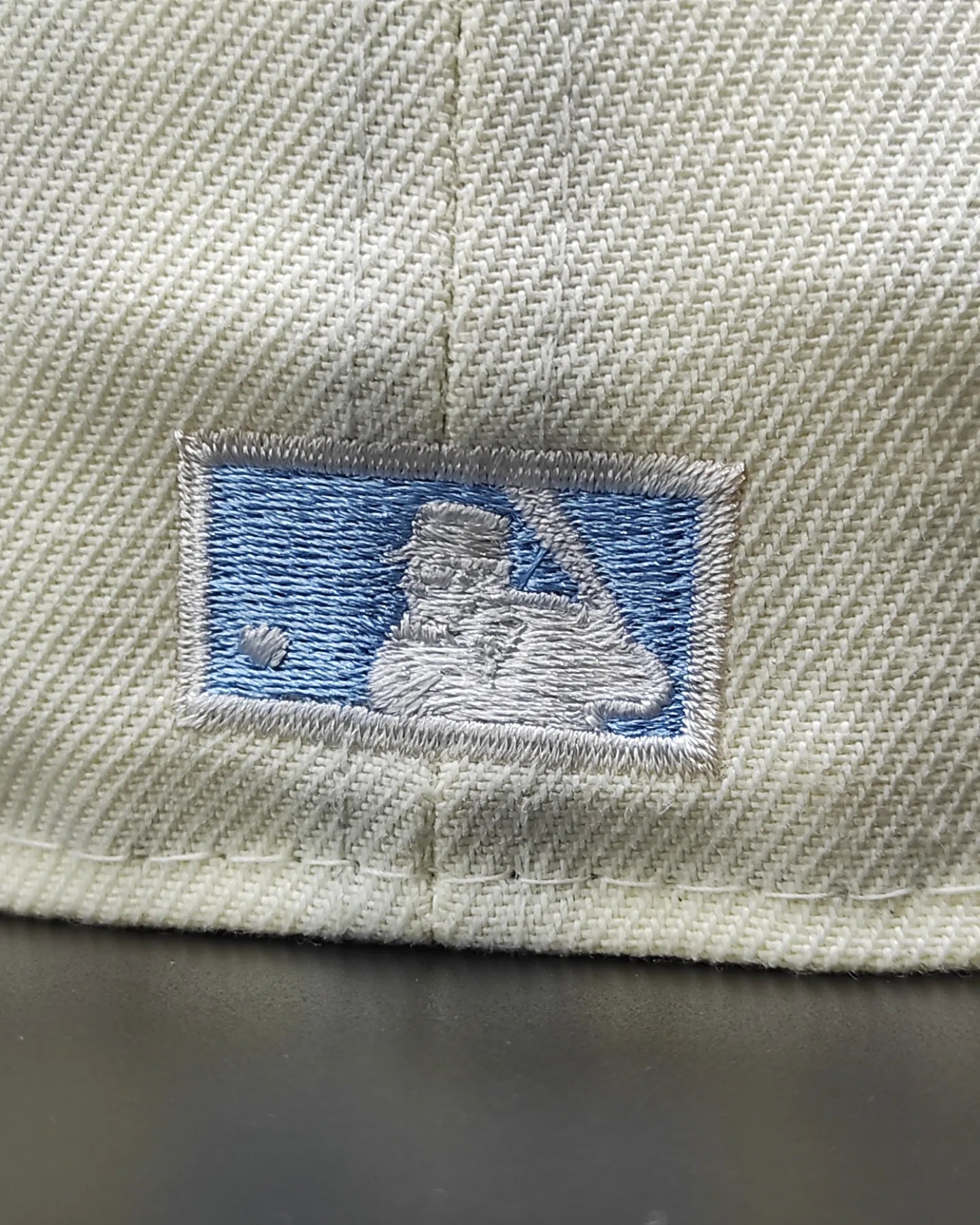 New Era Los Angeles Dodgers 50.º aniversario cúpula crema edición prime 59 FIFTY