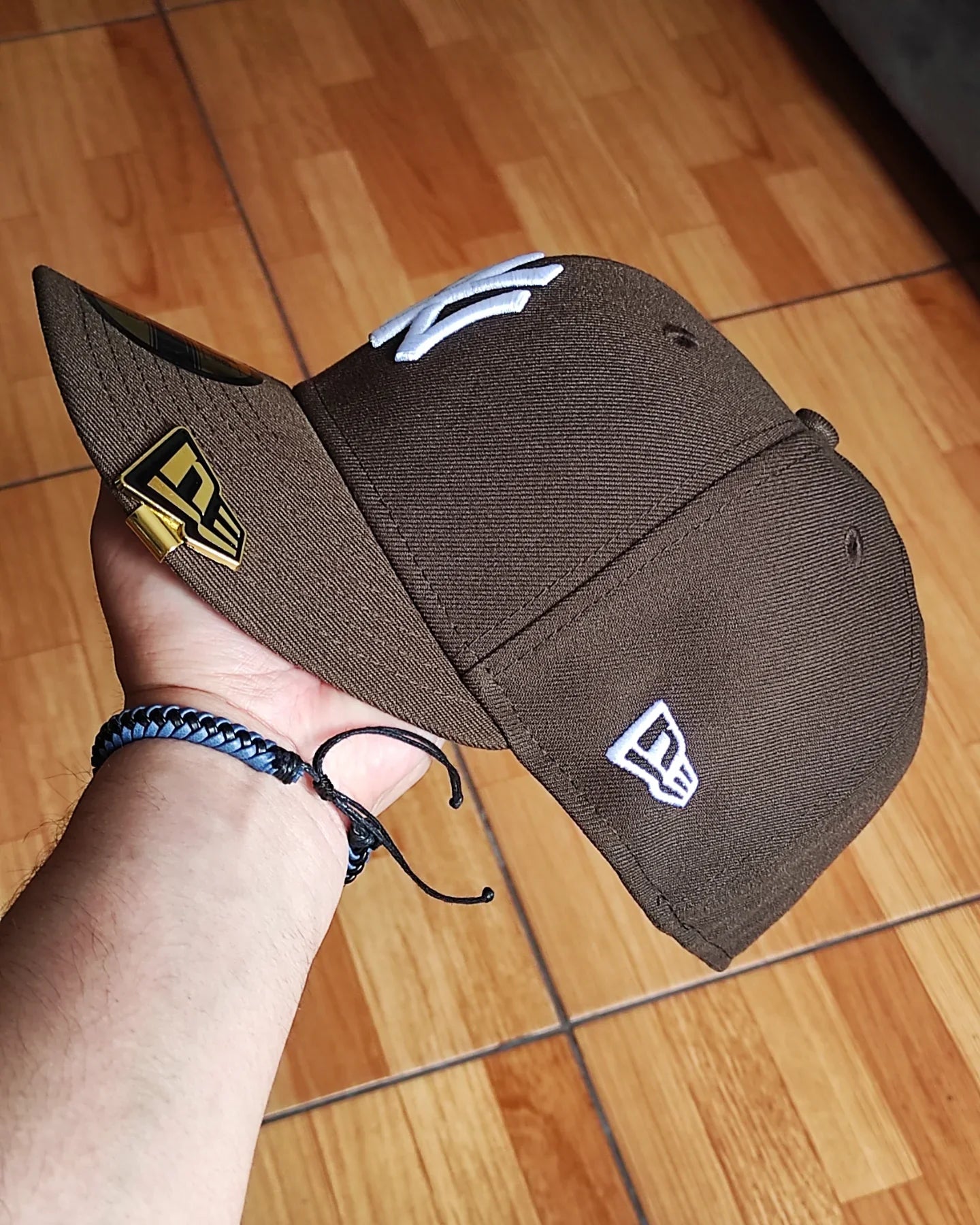 New Era New York Yankees marrón 59 fifty ajustada