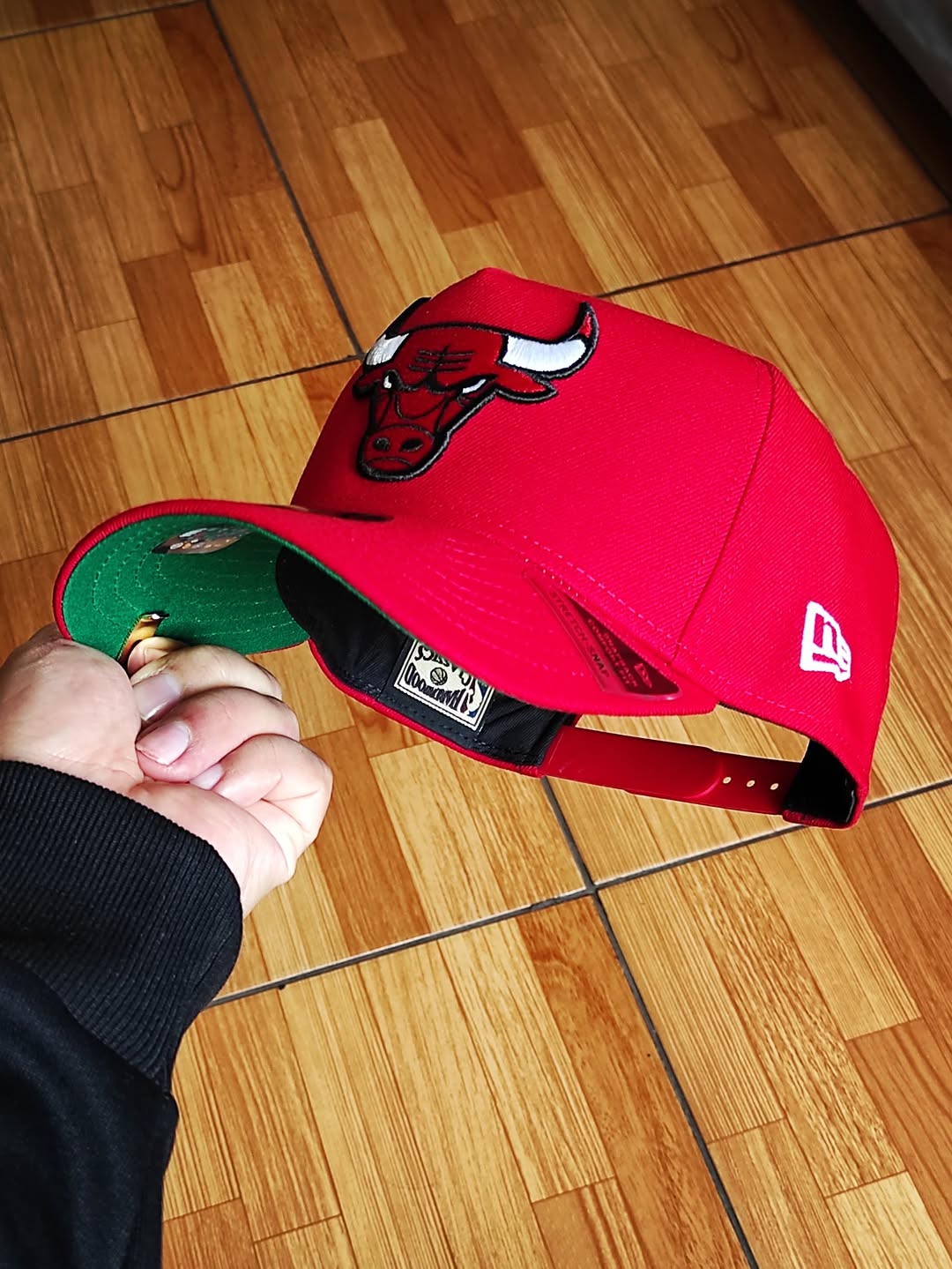 New Era Chicago Bulla NBA champions 1996 red 9Fifty A Snapback