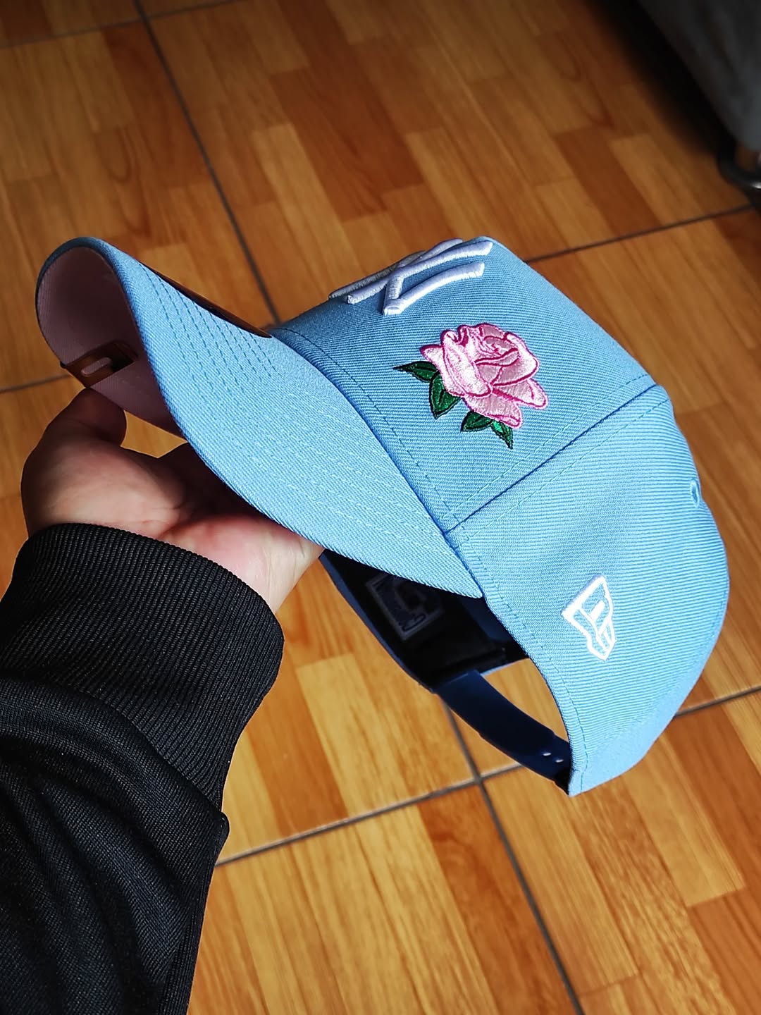 Gorra New Era New York Yankees World Series 1996 SKY azul rosa 9forty A-FRAME
