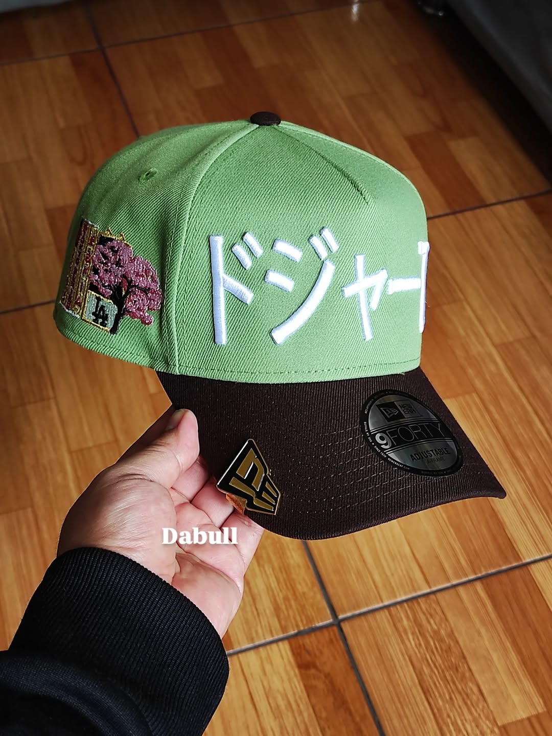 Gorra New Era Los Angeles Dodgers Tokyo Series matcha verde 9forty A-FRAME