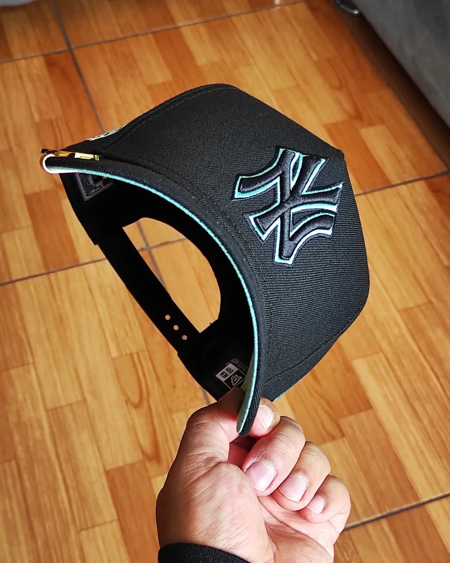 New Era New York Yankees serie mundial 1999 negra Tiffany 9forty a-frame