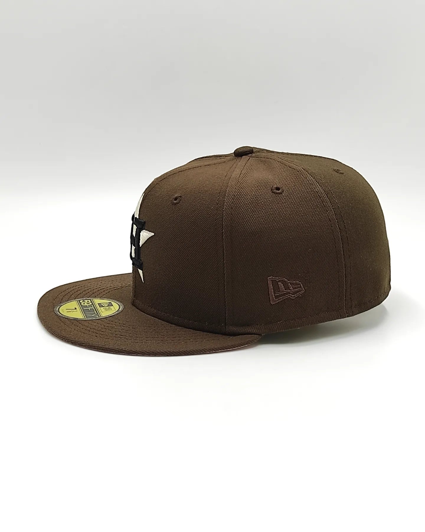 Gorra ajustada 59fifty New Era Houston Astros 45.º aniversario edición café dulce