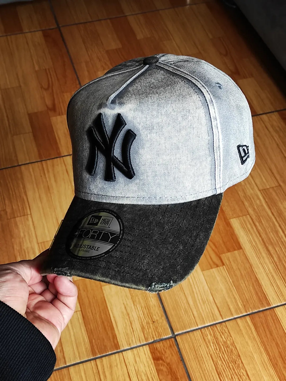 Gorra New Era 9FORTY A-Frame con broche de los New York Yankees