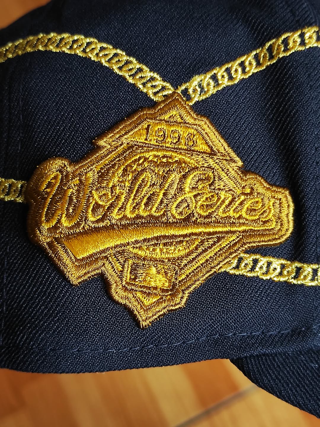Gorra ajustada New Era 59FIFTY New York Yankees chain✨️ wrap azul marino