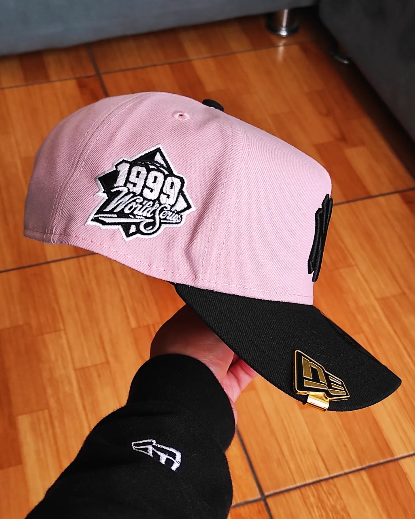 New Era New York Yankees negra rosa 9 forty A-FRAME