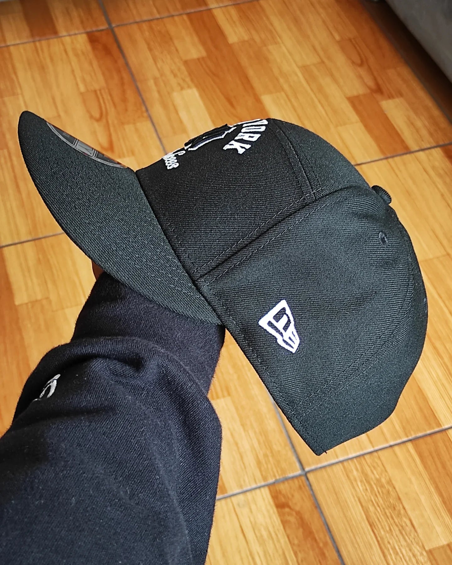 Gorra New Era New York script negra 9 FIFTY Snapback