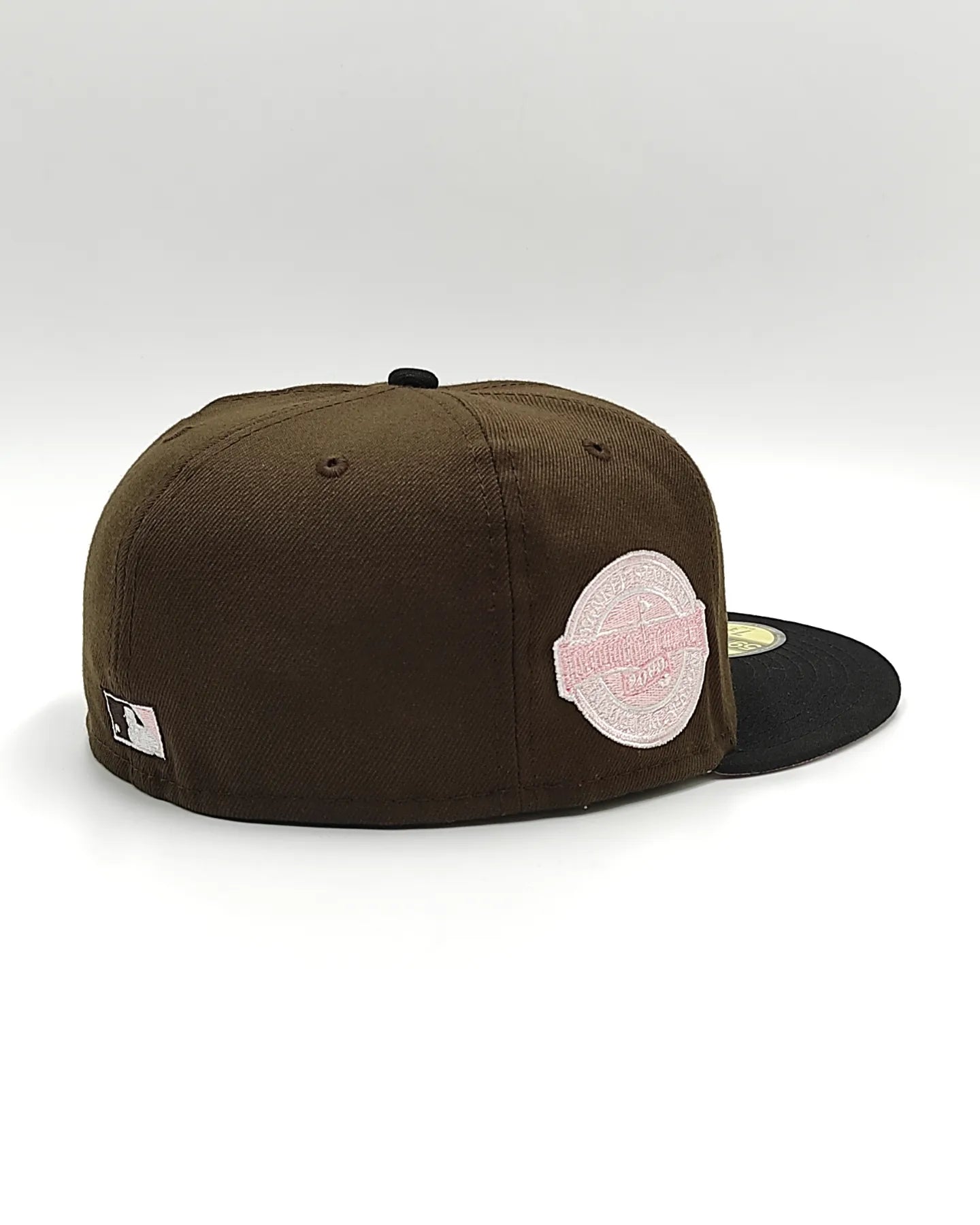 Gorra ajustada 59fifty New Era New York Yankees, edición bicolor marrón, temporada inaugural 2009