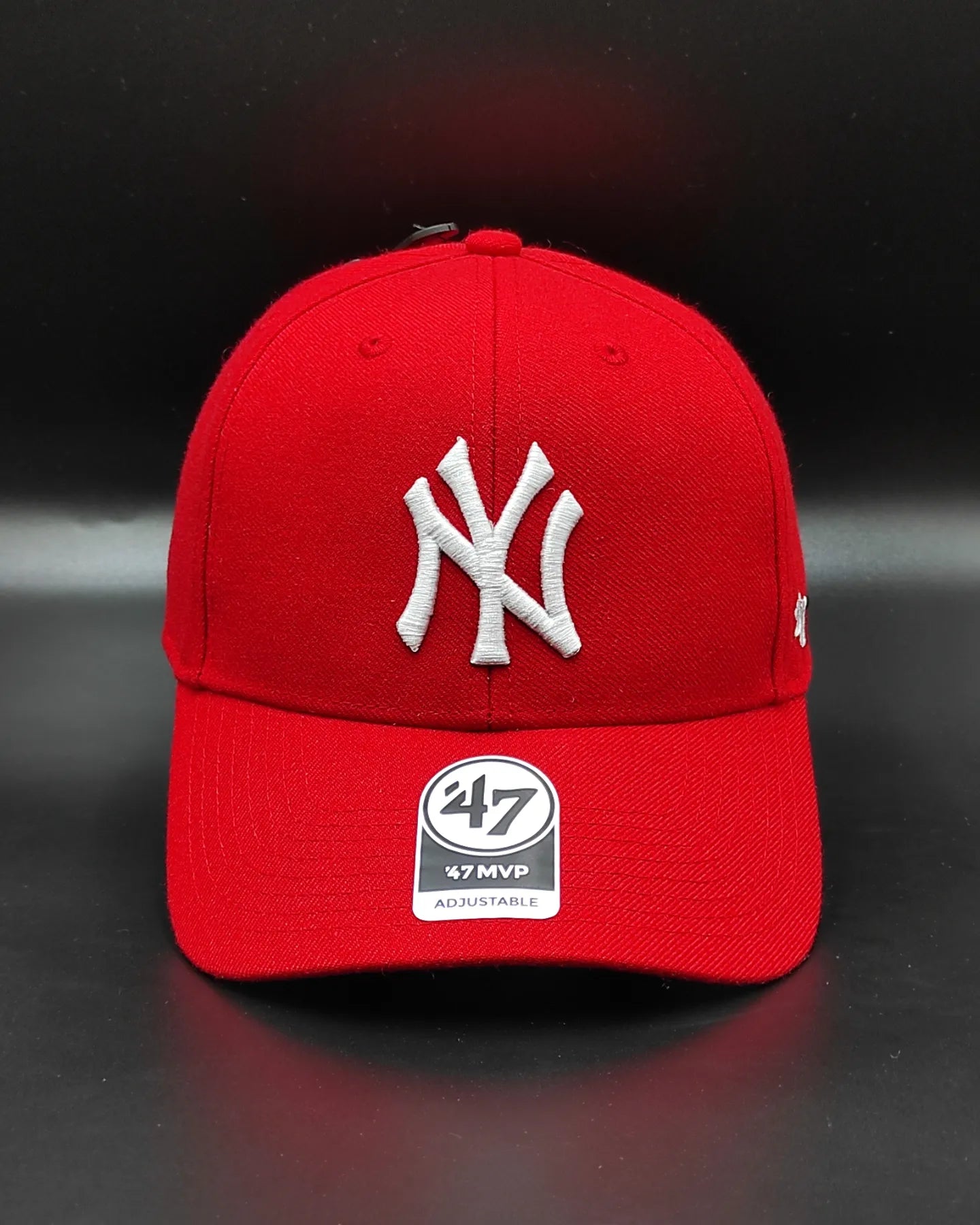 47brand New York Yankees clásica color Rojo strapback