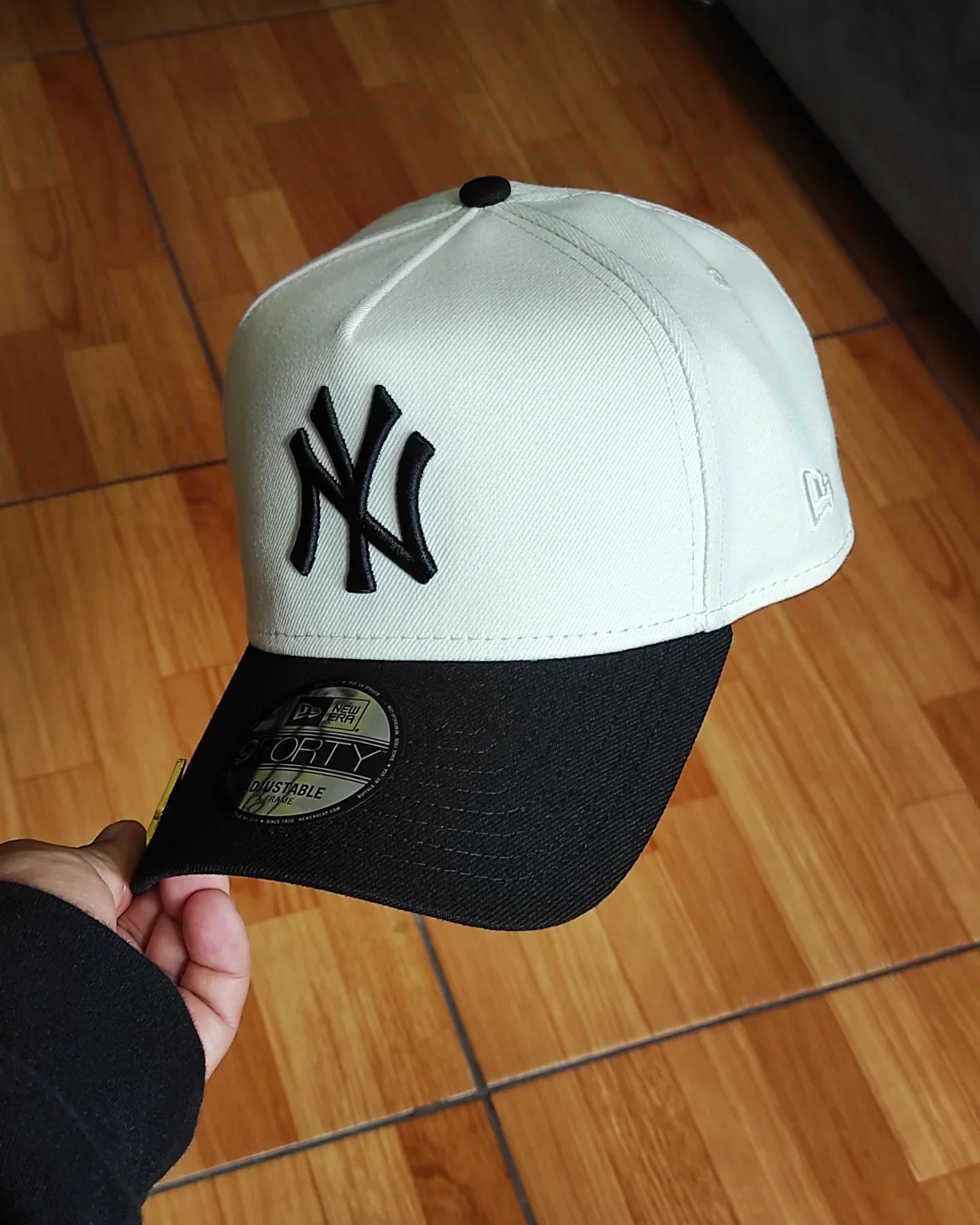 New Era New York Yankees Serie Mundial 1999 Cromado negro 9forty A-FRAME