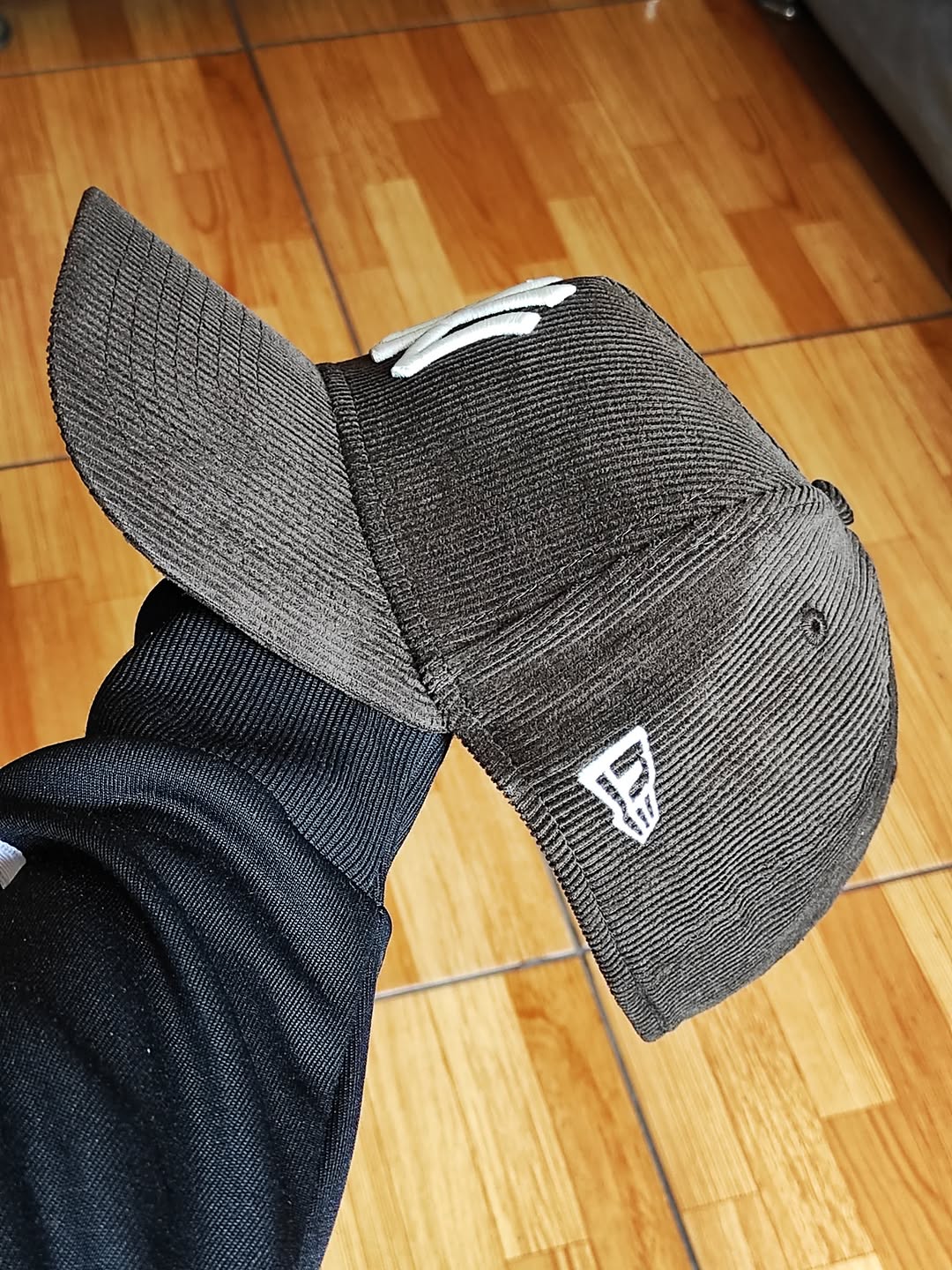 Gorra snapback 9FORTY A-FRAME "New era New York Yankees World Series 1996 Brown cord"