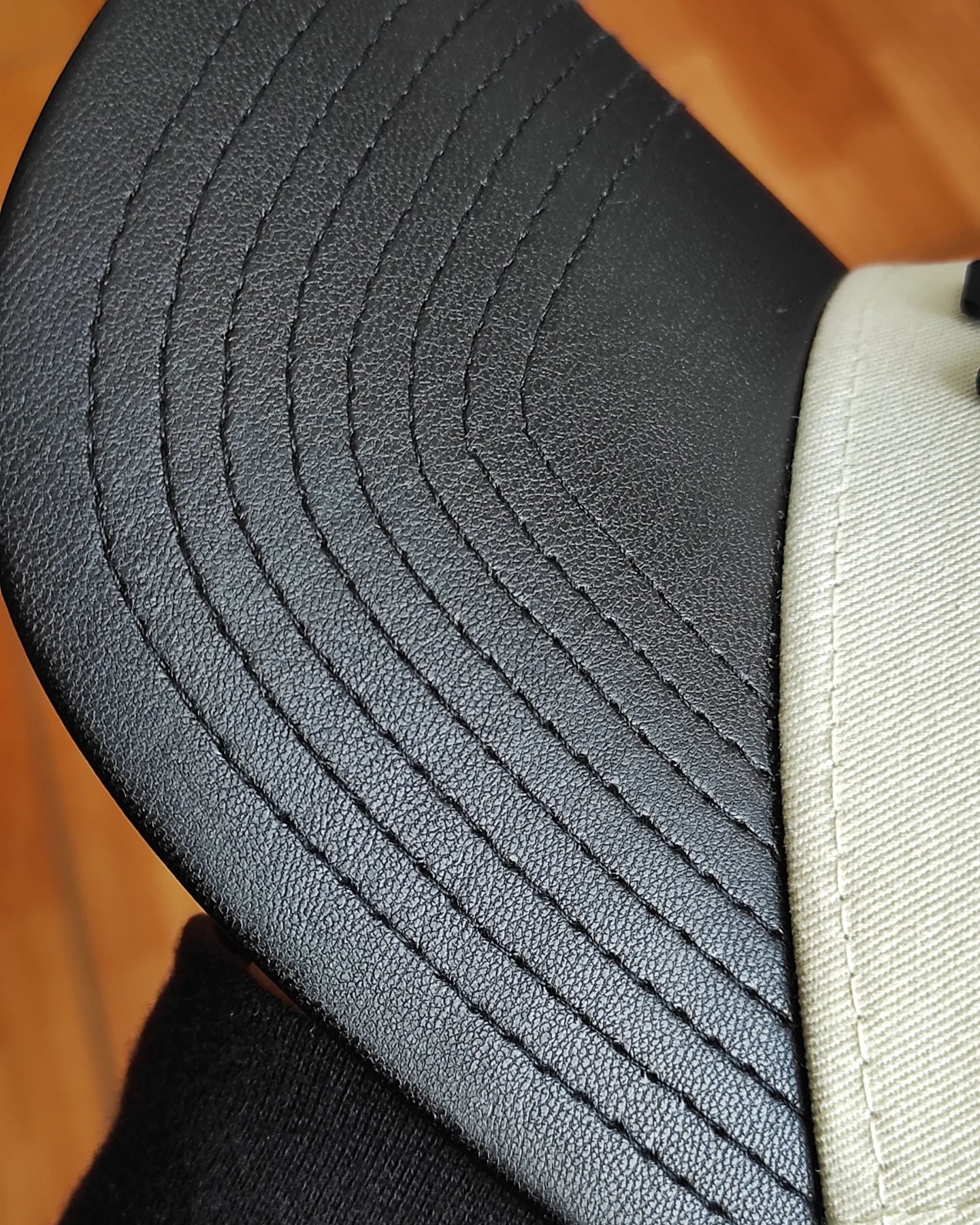 Gorra New Era New York Yankees de cuero con visera, modelo 9FORTY A-Frame Snapback