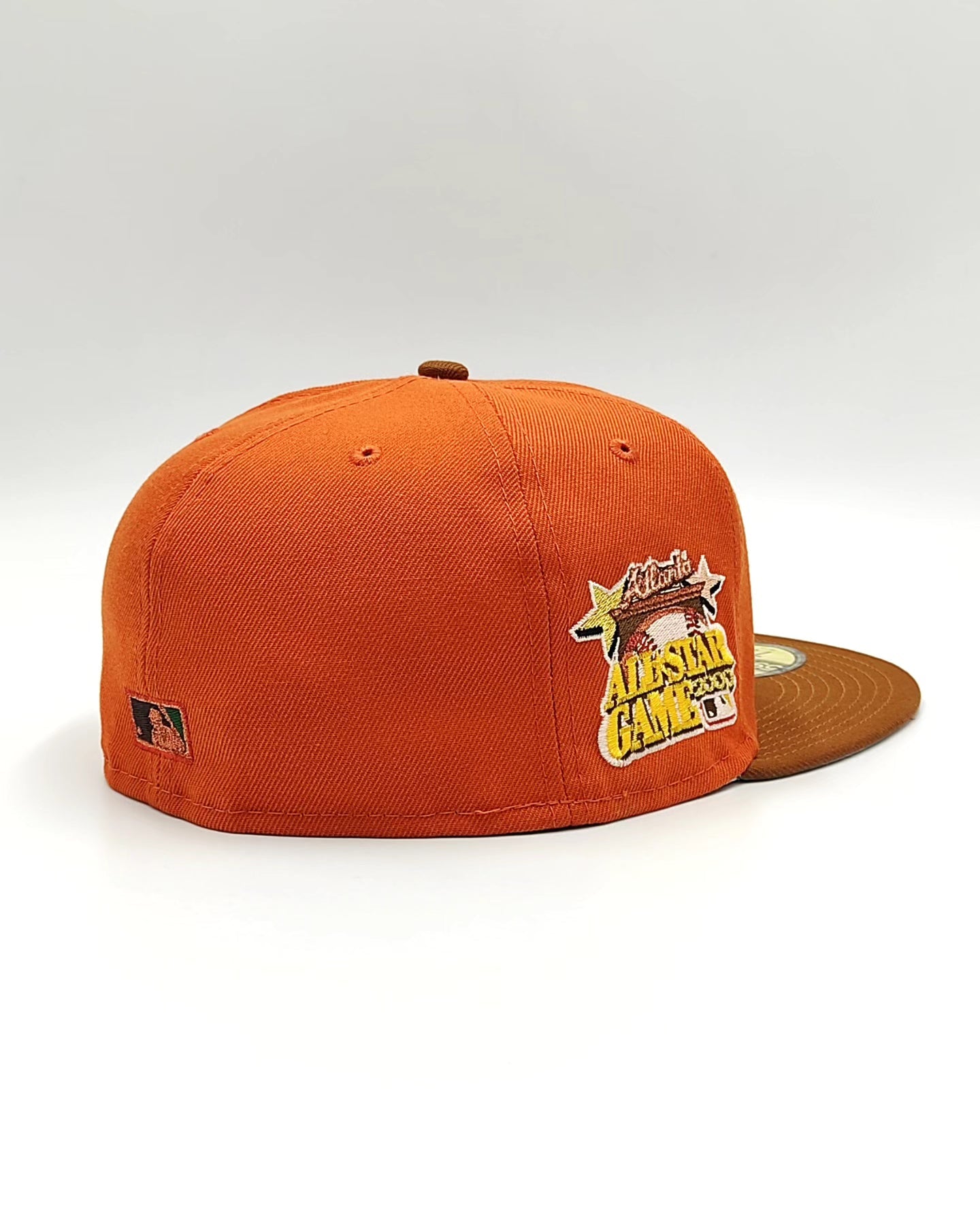 Gorra ajustada 59fifty New Era Atlanta Braves All Star Game 2000 Golden Rust Two Tone Edition