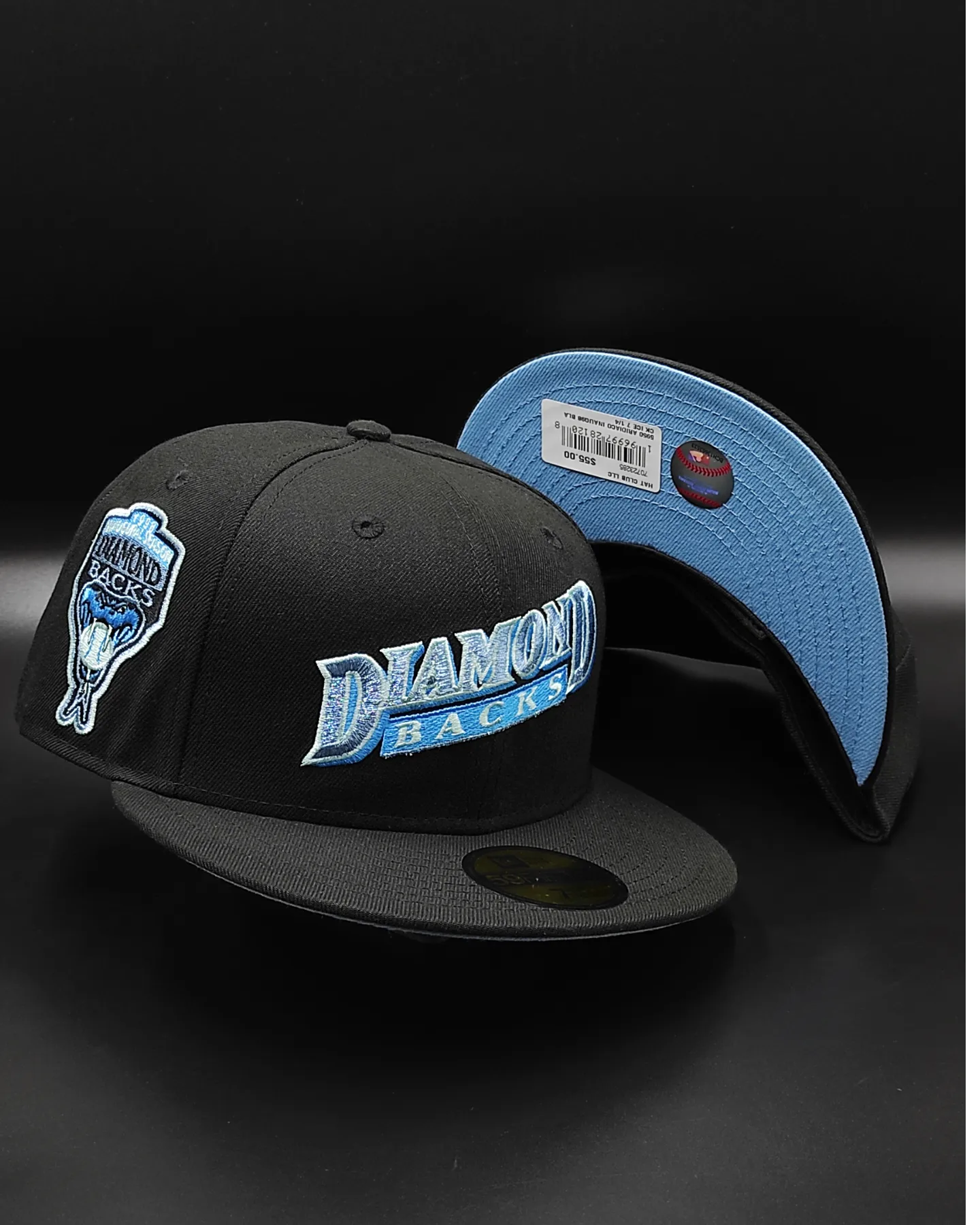New Era Arizona Diamondbacks Negra gélida 🧊 inaugural 1998 - 59 Fifty