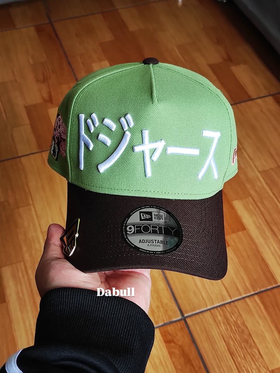 Gorra New Era Los Angeles Dodgers Tokyo Series matcha verde 9forty A-FRAME