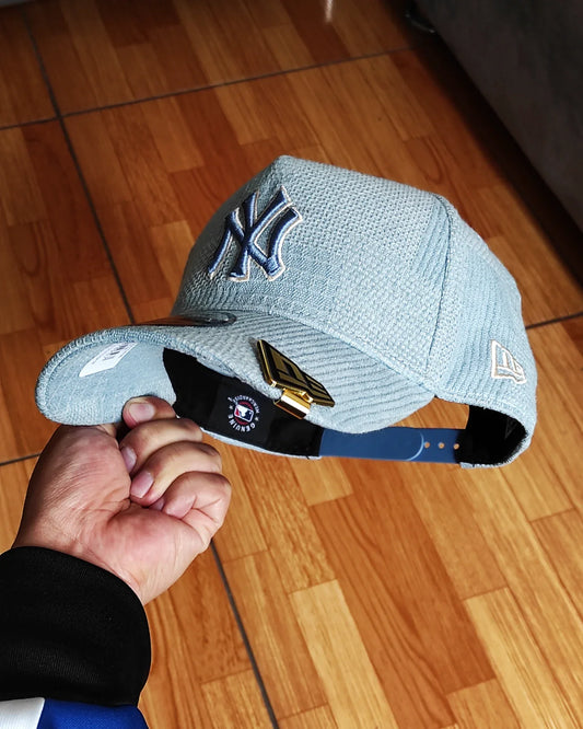 New Era New York Yankees Denim👖 Logo esenciales 9 FORTY AFRAME