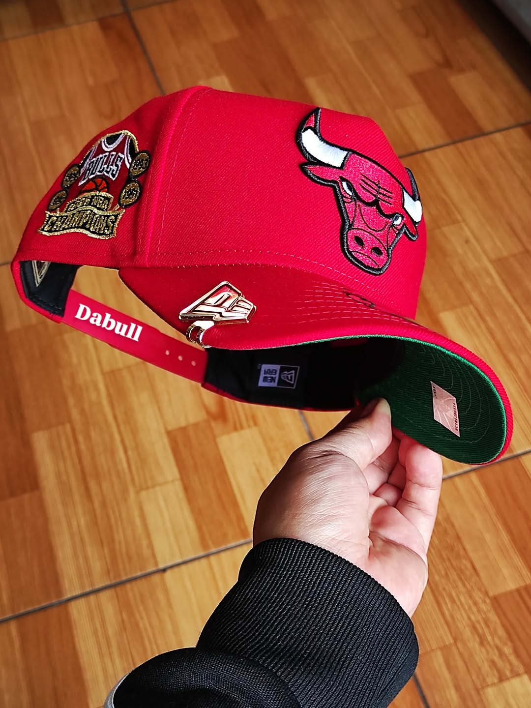 New Era Chicago Bulla NBA champions 1996 red 9Fifty A Snapback