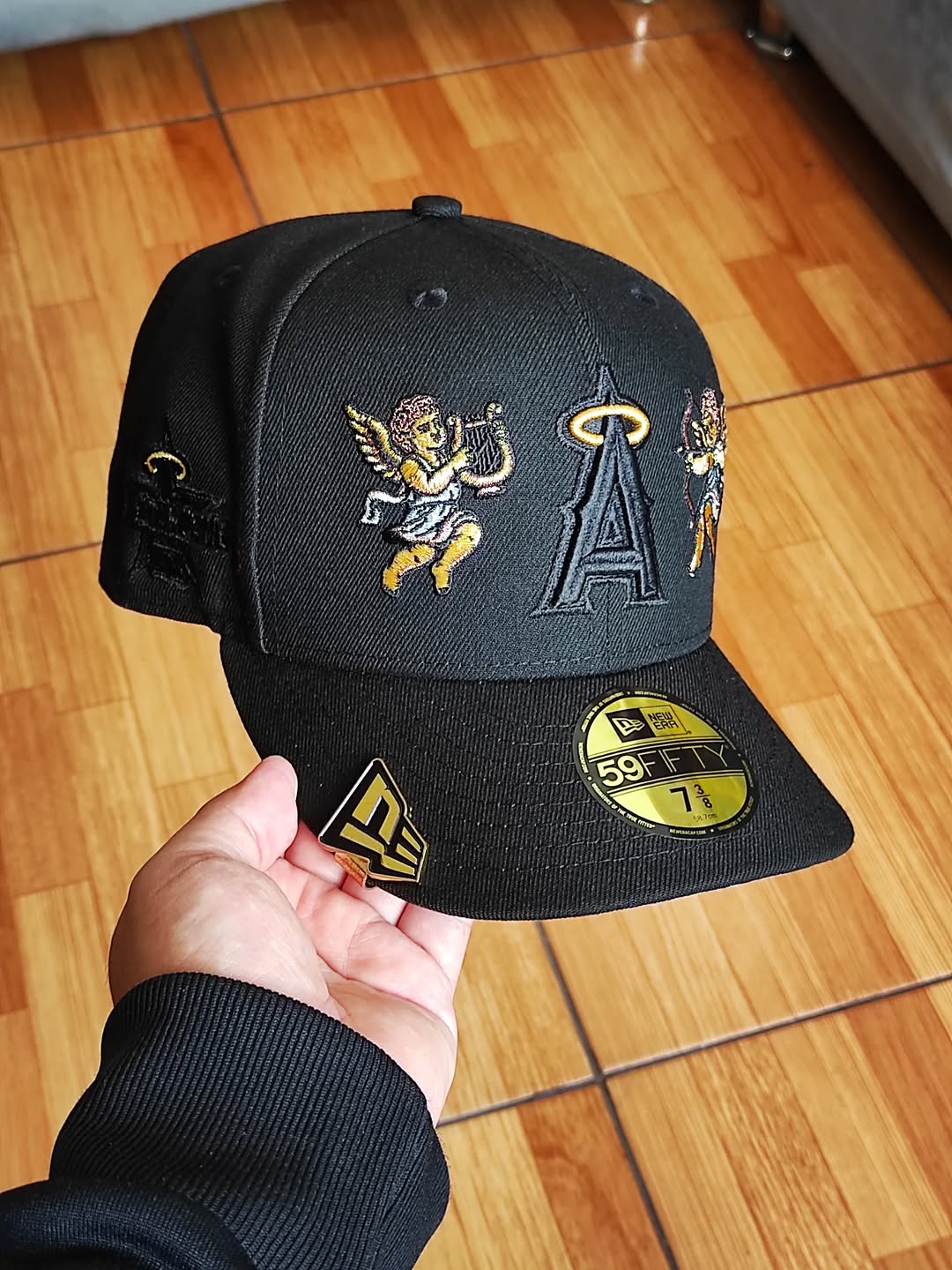 Gorra ajustada New Era Anaheim Angels All Star Game 2010 Cupid Black Prime Edition 59Fifty