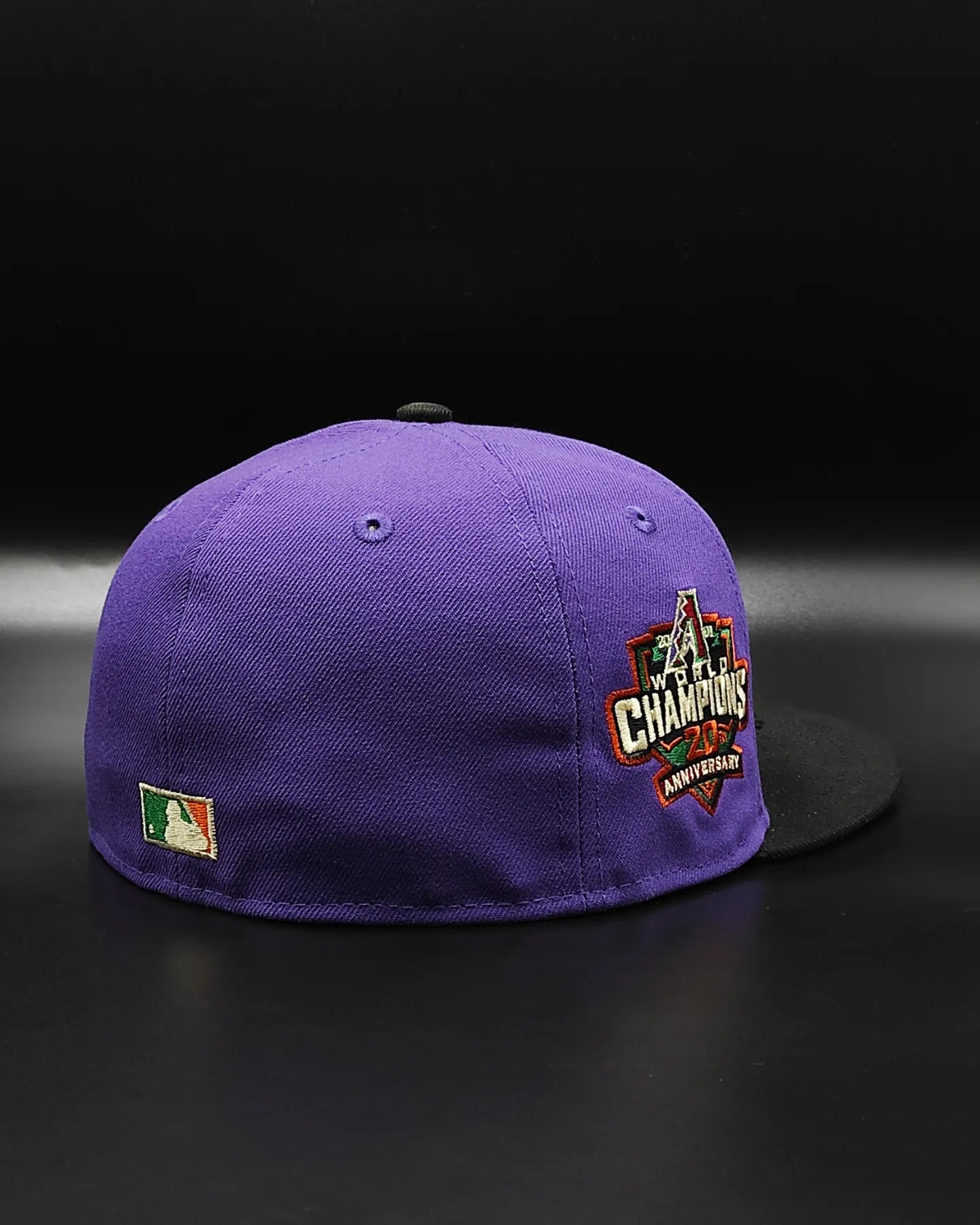 Gorra New Era 59 Fifty Arizona Diamondbacks 20 Aniversario - morado negro