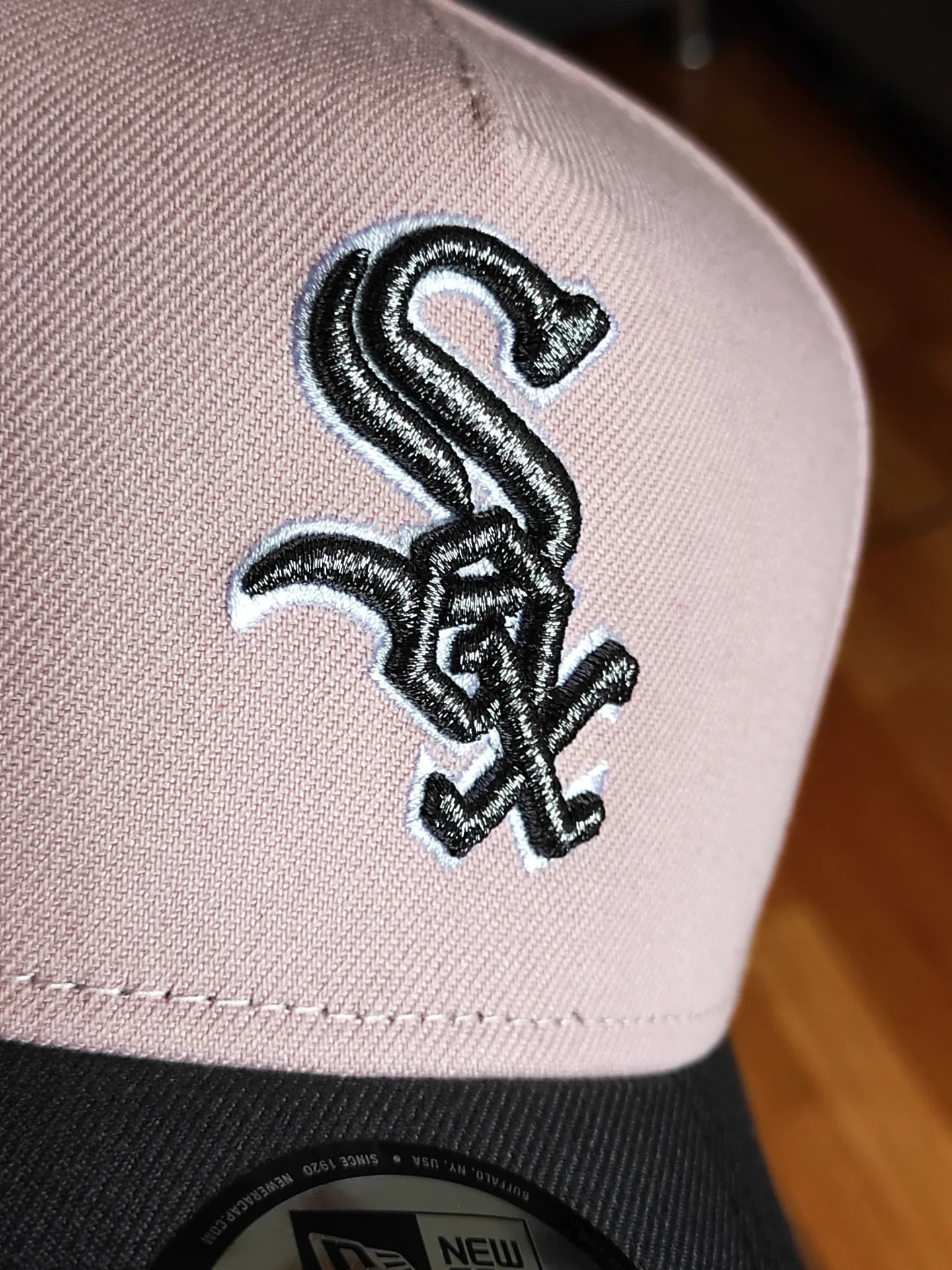 Gorra Snapback A-Frame 9Forty New Era con Parche Lateral de los Chicago White Sox 95 Años