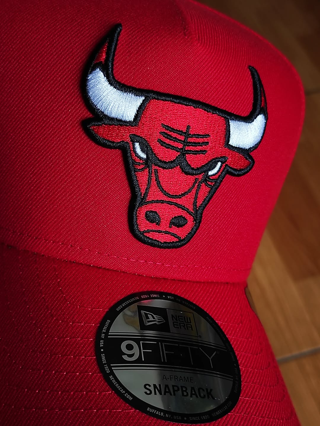 New Era Chicago Bulla NBA champions 1996 red 9Fifty A Snapback