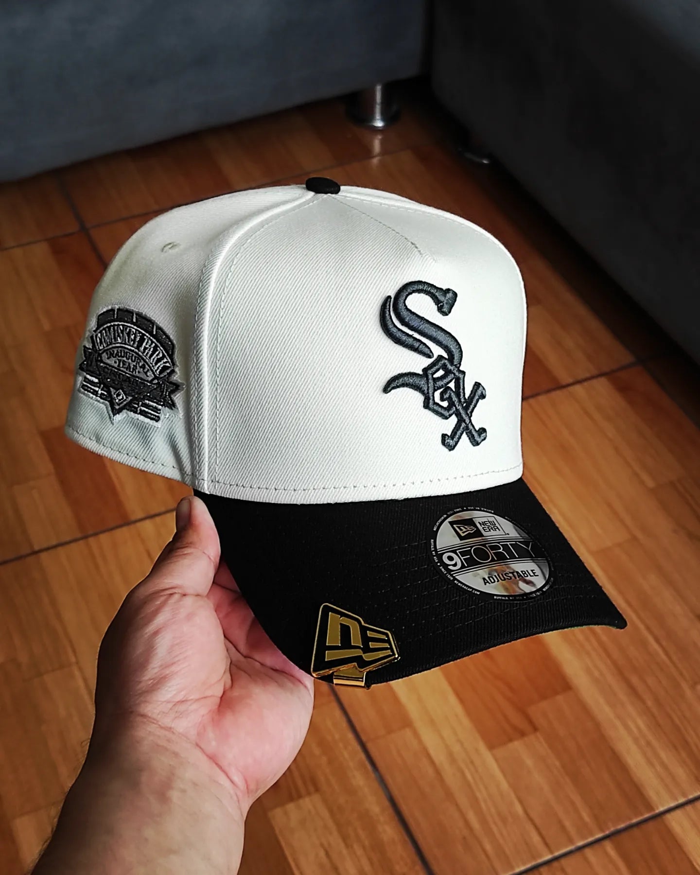 New Era Chicago White Sox año inaugural 1991 Chrome 9 FORTY AFRAME