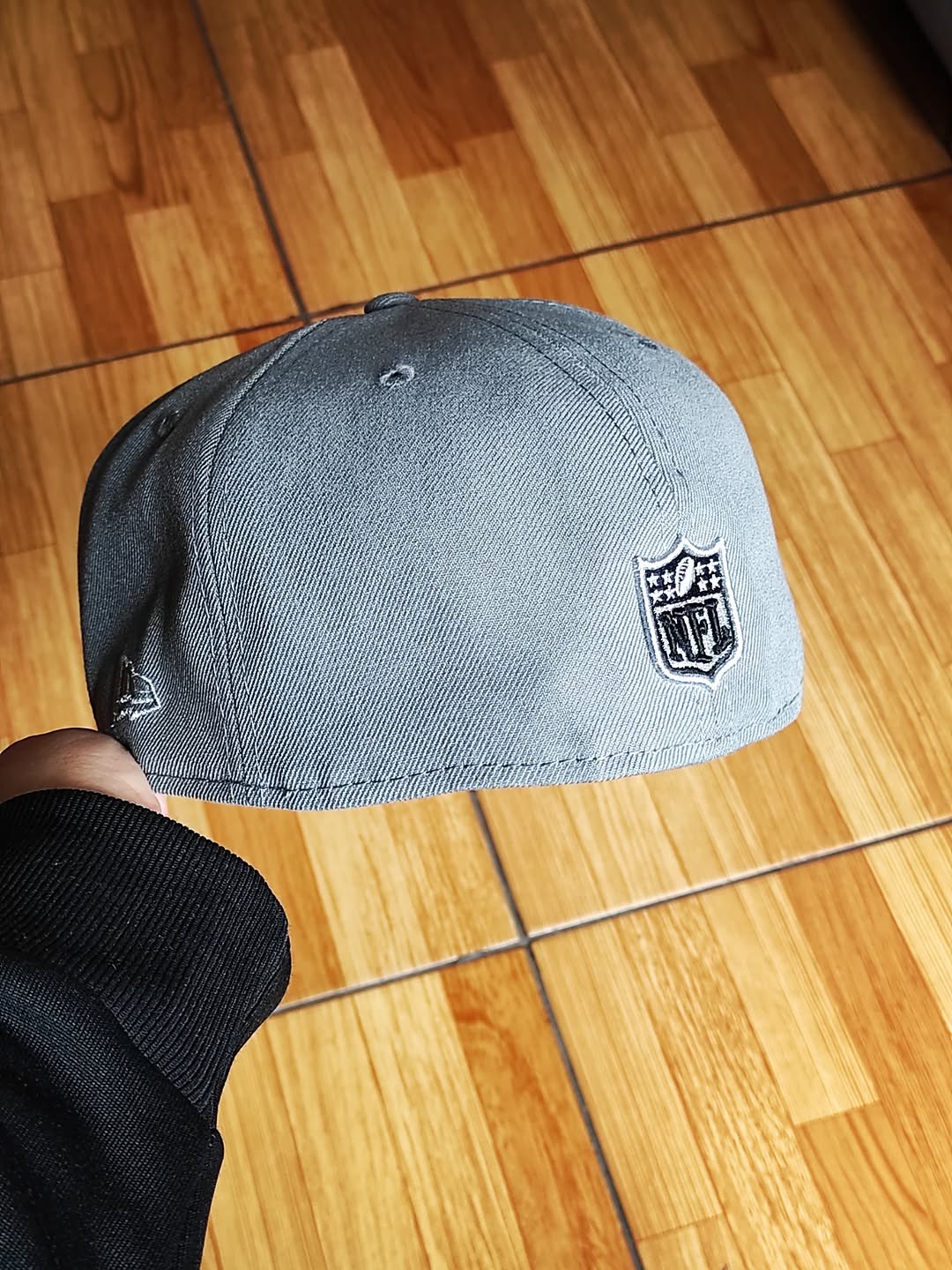 Gorra New Era Las Vegas Raiders 60 aniversario gris 59fifty