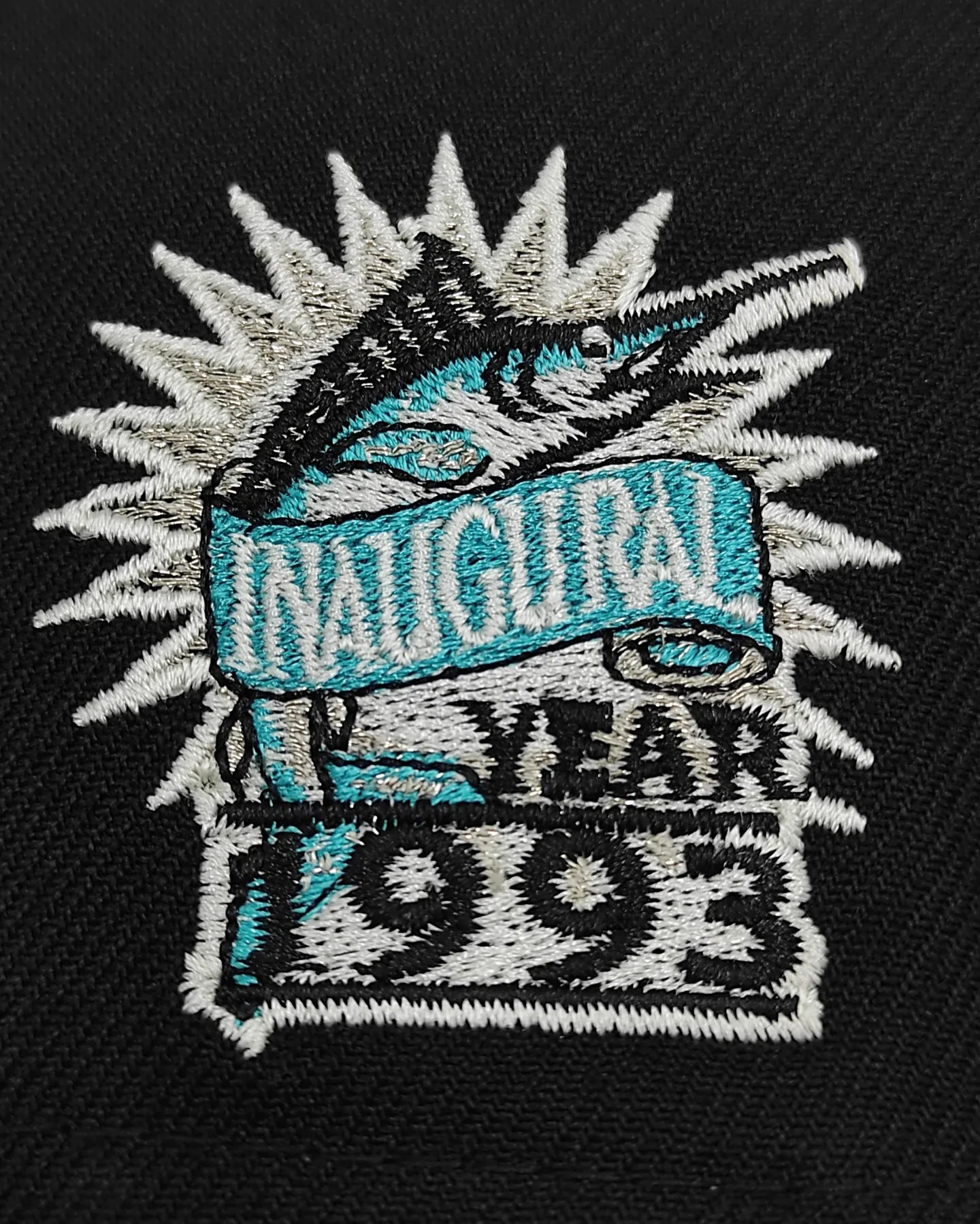 Gorra ajustada 59fifty New Era Florida Marlins año inaugural 1993 edición Prime negra