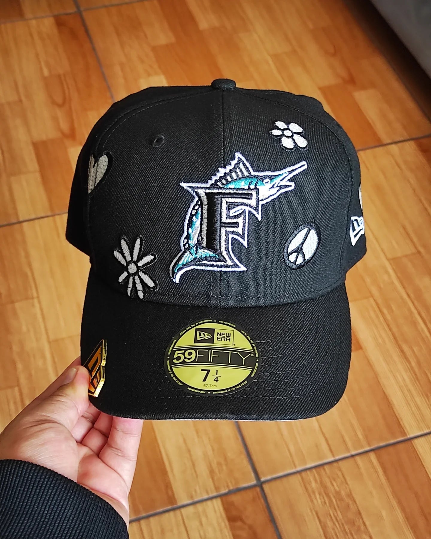 Gorra New Era Florida Marlins colección Sunlight Pop