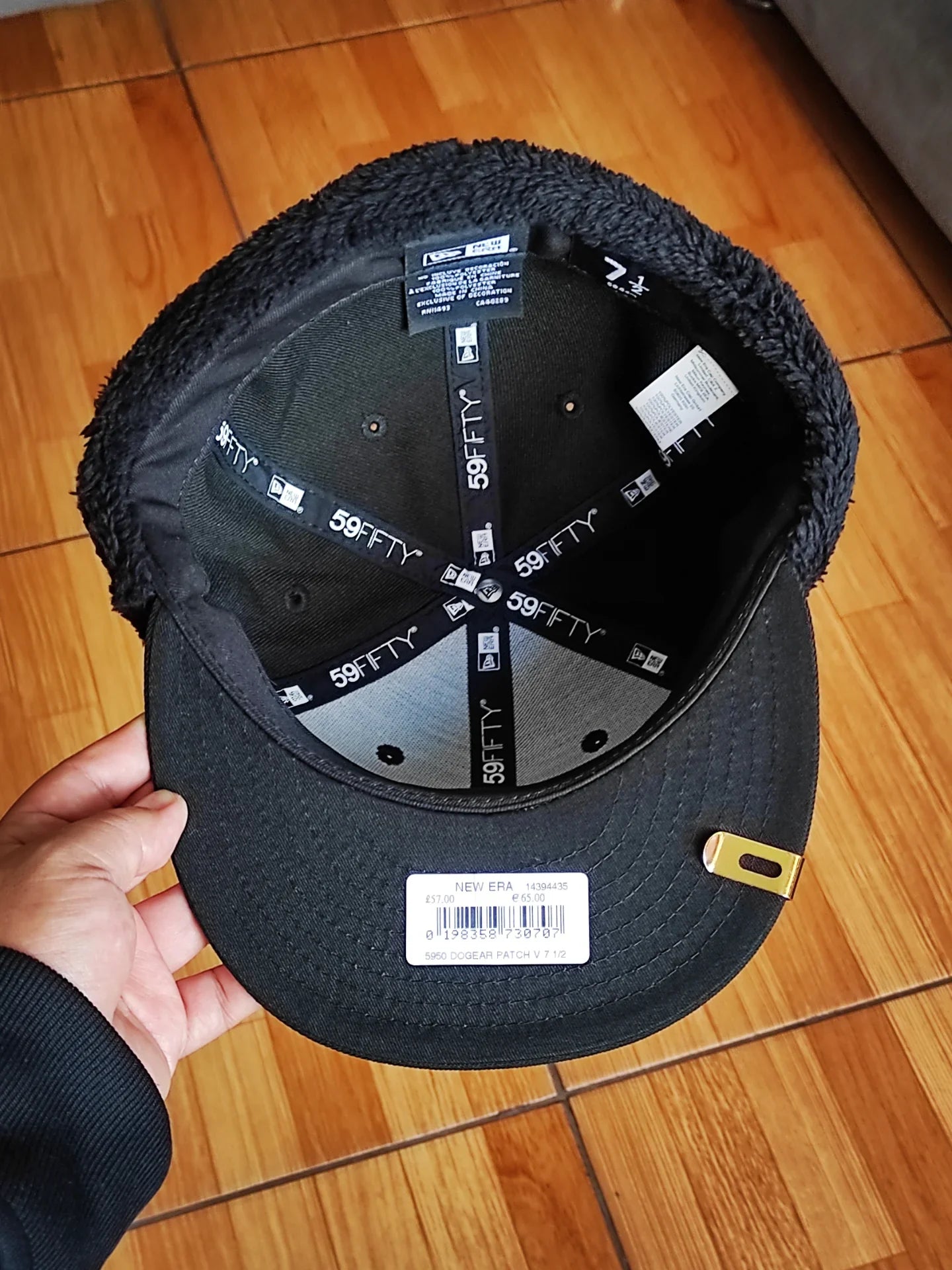 New Era Dogear Japón 🇯🇵 negra 59Fifty Ajustada