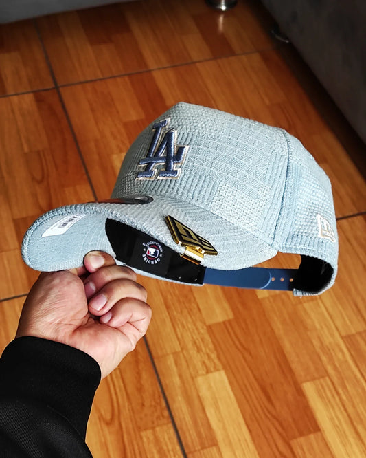 Gorra New Era Los Angeles Dodgers Denim Logo Essentials 9FORTY A-Frame