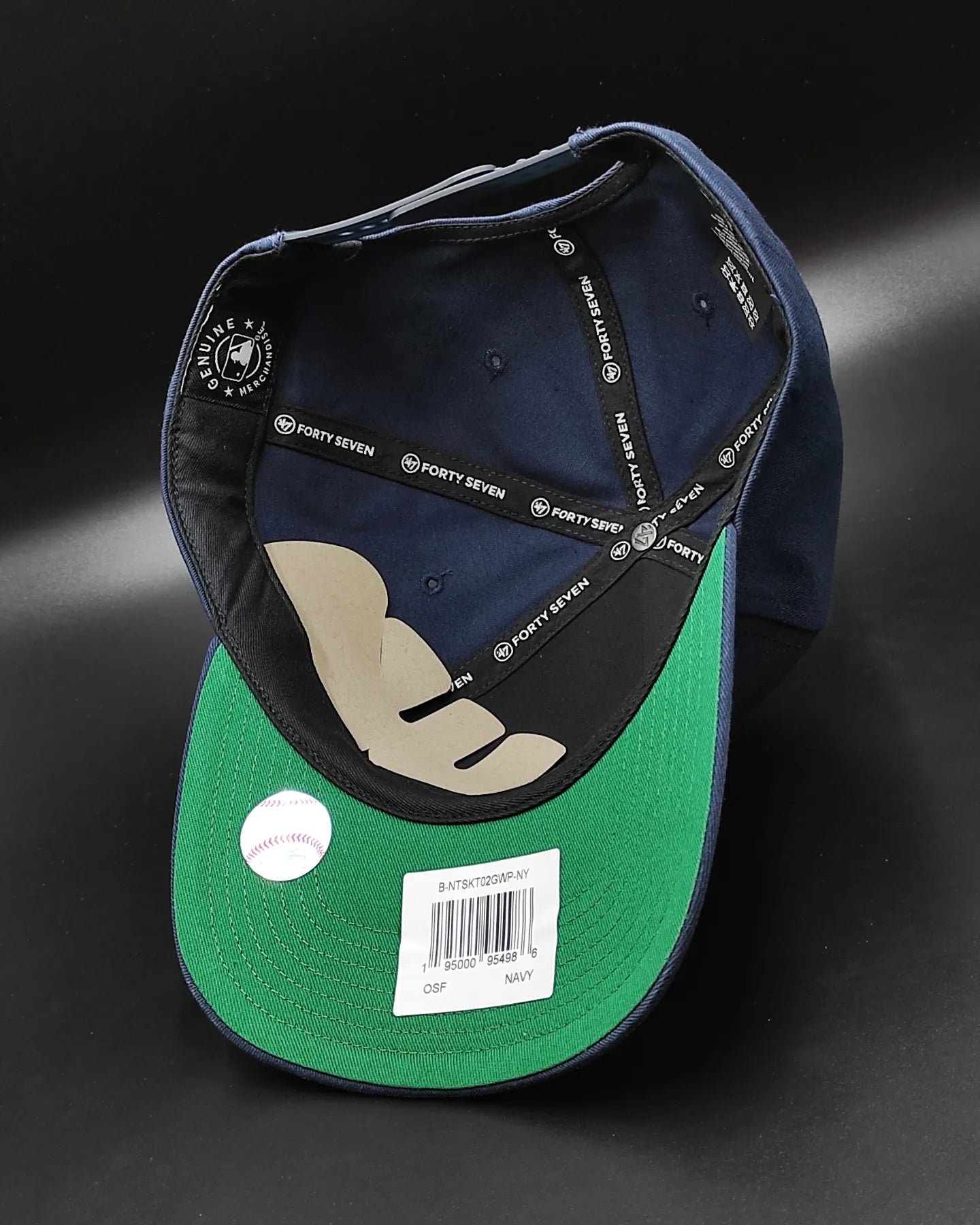 Gorra snapback Captain Nantasket azul marino de los Boston Red Sox de 47 Brand