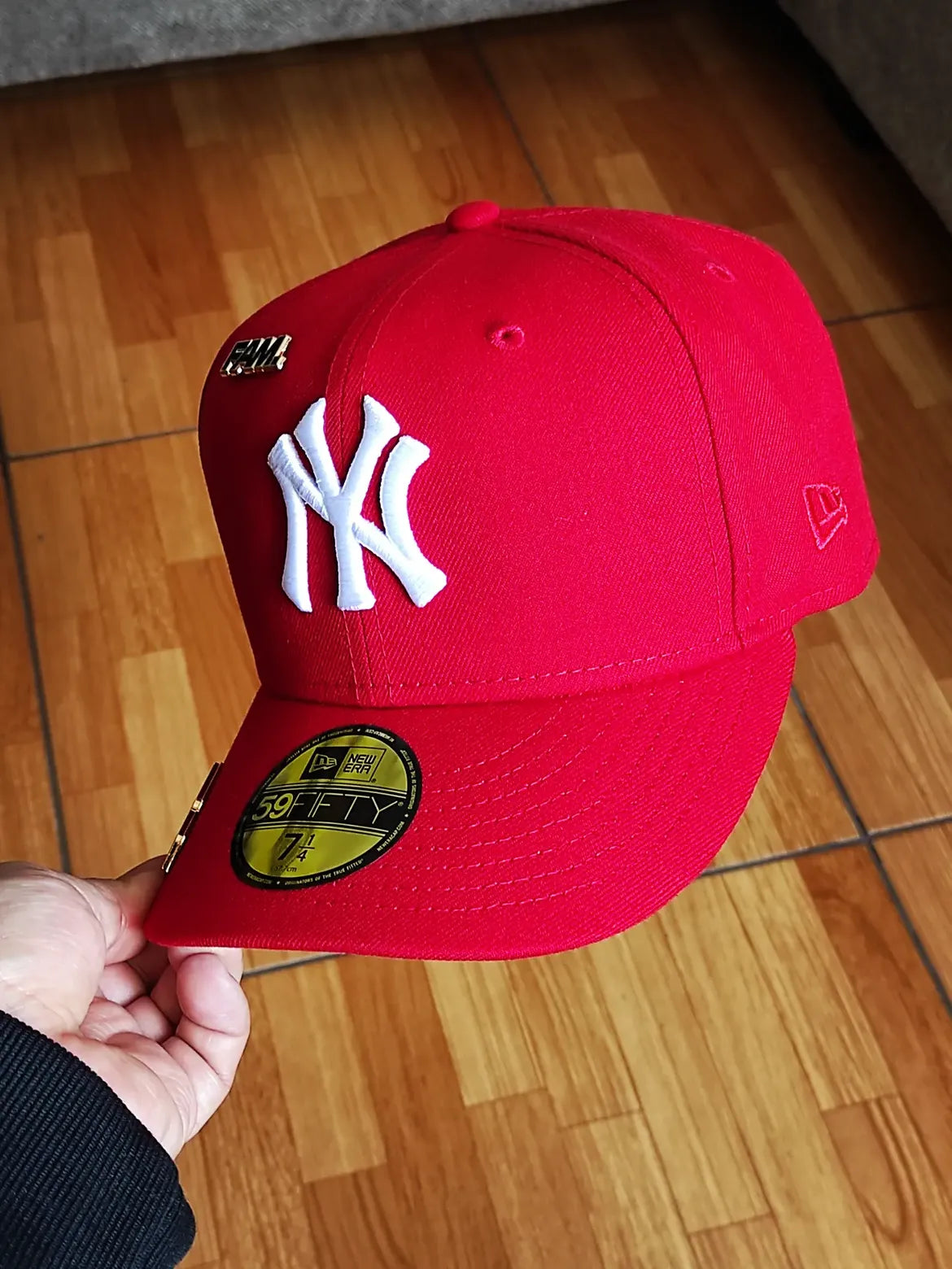 New York yankees mlb red sky blue uv / 59fifty cap