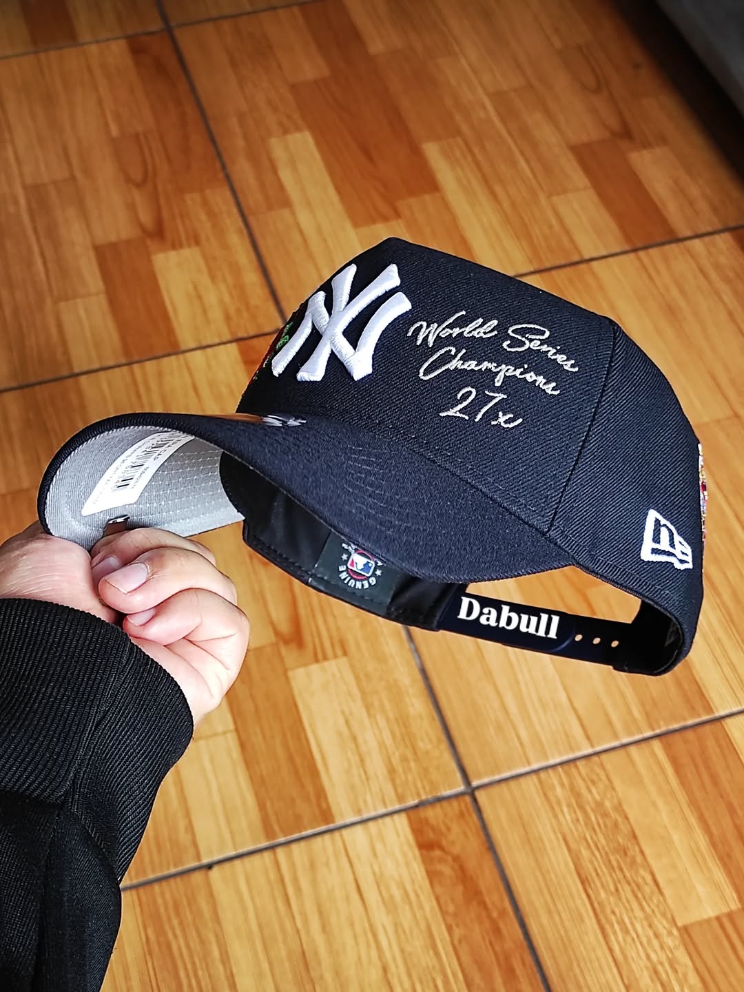 Gorra New York Yankees Campeones MLB 9forty AFRAME con cierre a presión
