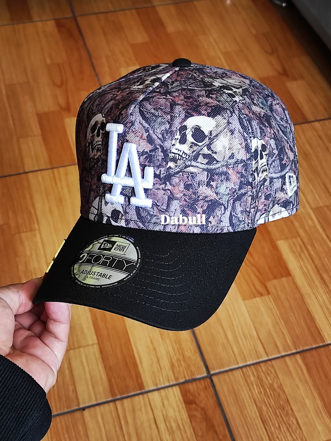 Gorra New Era Los Angeles Dodgers SKULL ☠️ 9FORTY A-FRAME