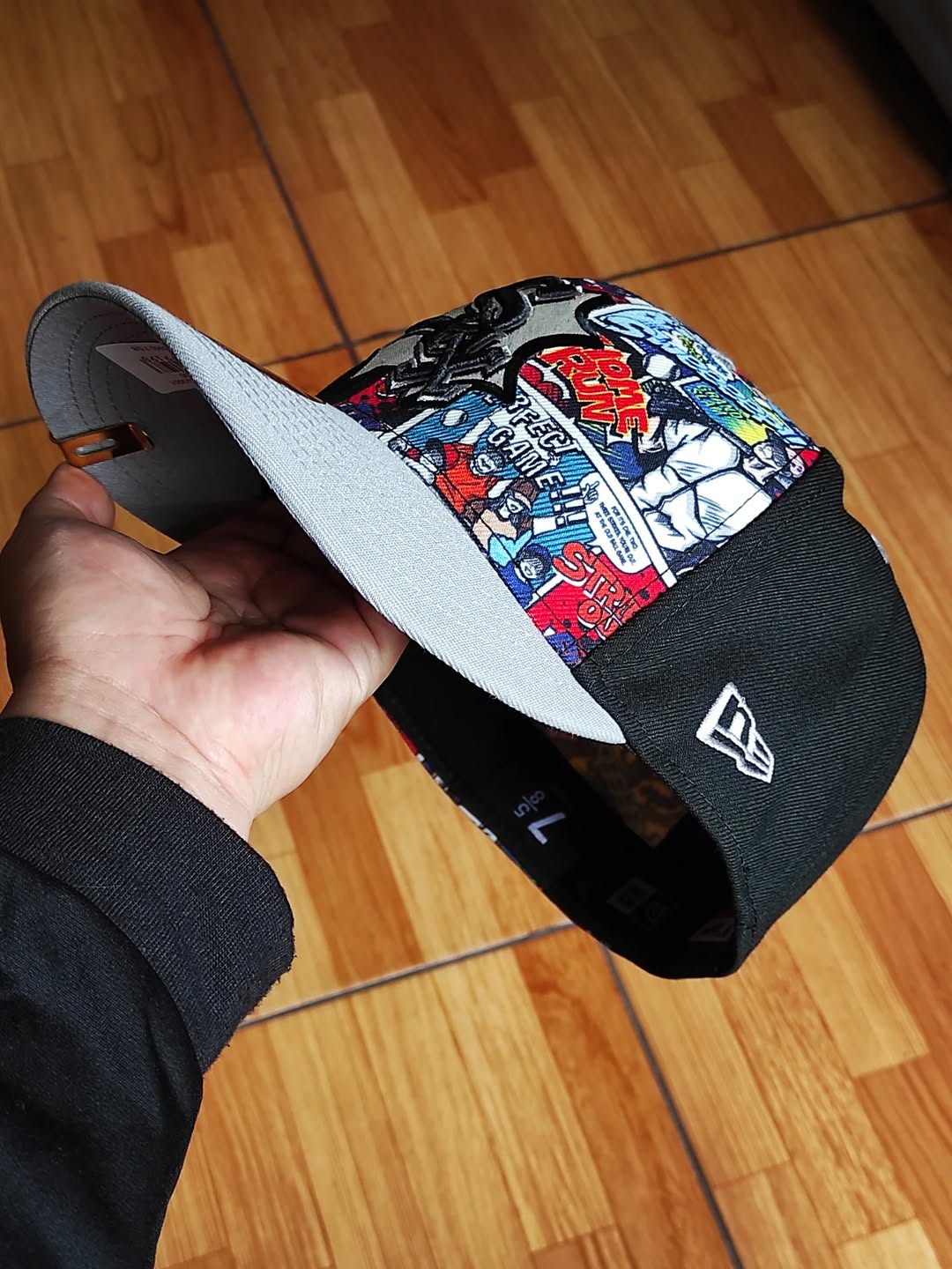 Gorra ajustada 59FIFTY Chicago White Sox New Era 2025 MLB Diamond Hero Edition - Negro/Gris