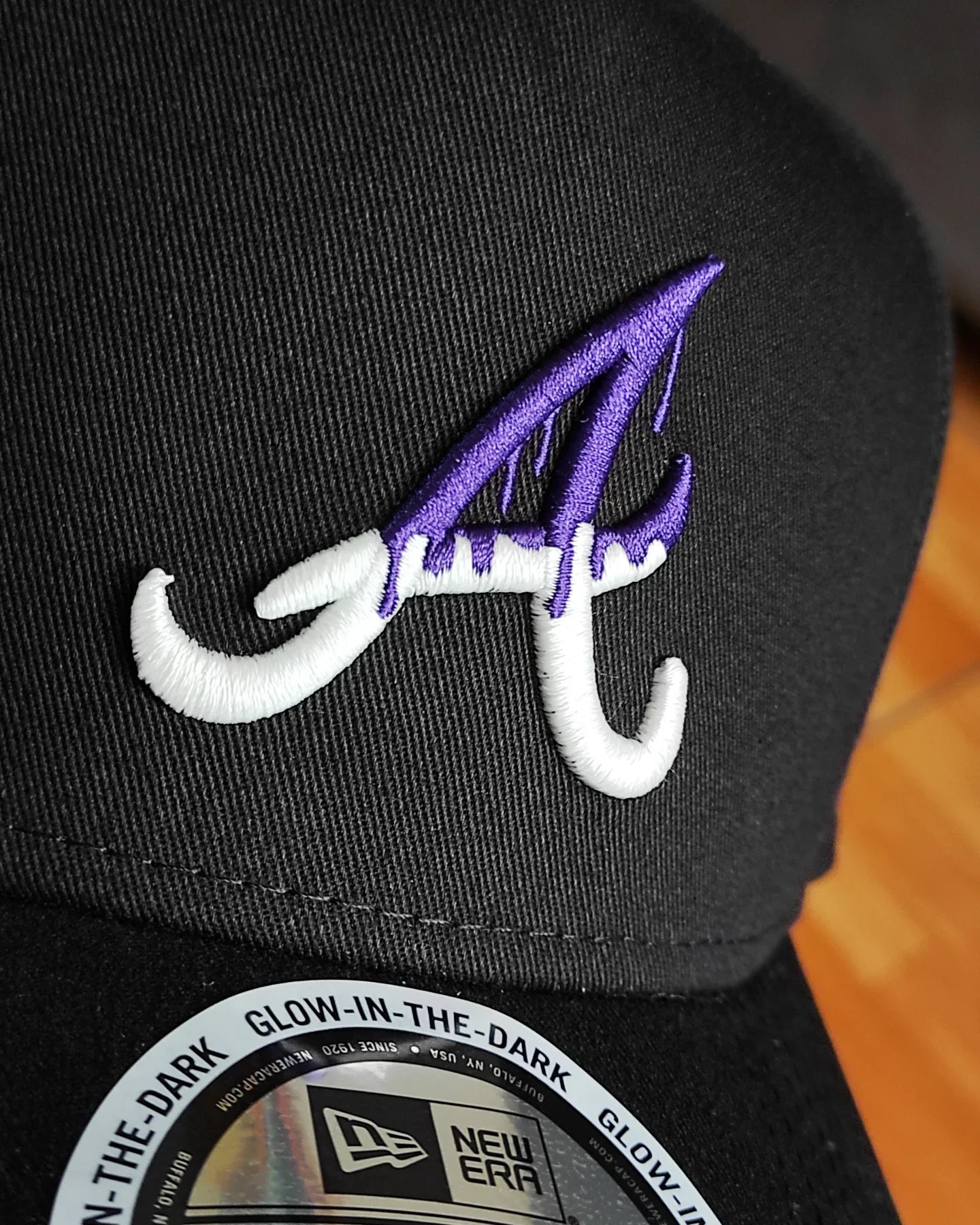 Gorra snapback New Era Atlanta Braves 'Drip' 9FORTY A-Frame
