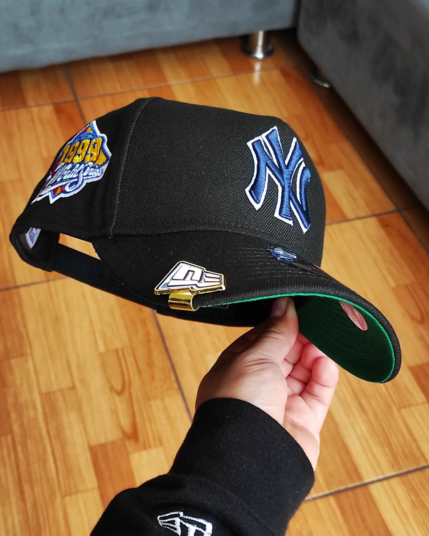 Gorra snapback New Era A-FRAME New York Yankees 1999 World Series con parche